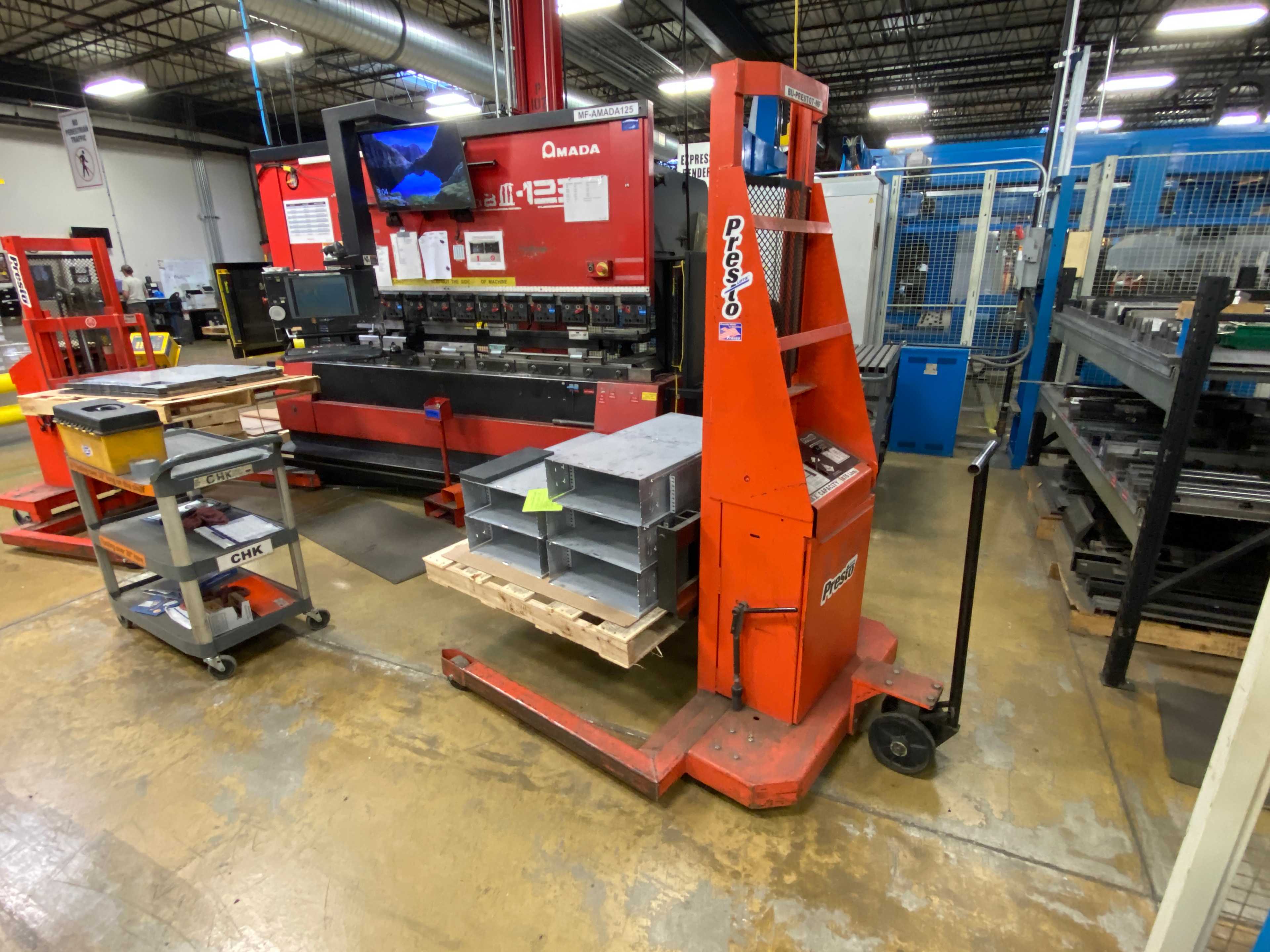 PRESTO LIFTS PS62-50 1,500 LB CAP LIFT - FORKLIFTS