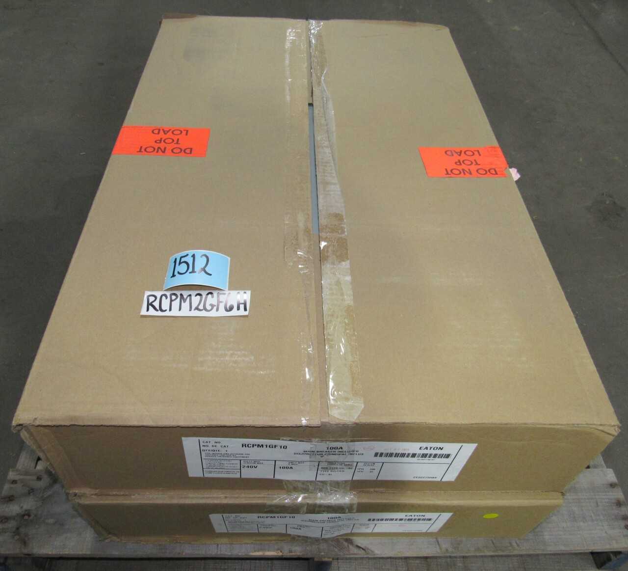 Eaton Panel w/ Breaker - CIRCUIT BREAKERS Eaton Panel w/ Breaker - CIRCUIT BREAKERS