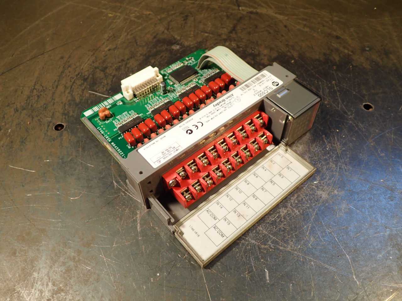 Allen Bradley SLC-500 1746-IA16 Ser D Input Module: 1746-1A16, 115 VAC - AUTOMATION & CONTROLS