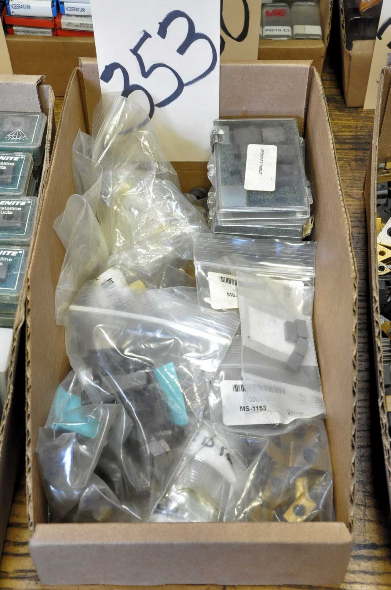 Lot-Packaged Carbide Inserts in (1) Box - ELECTRIC POWER TOOLS