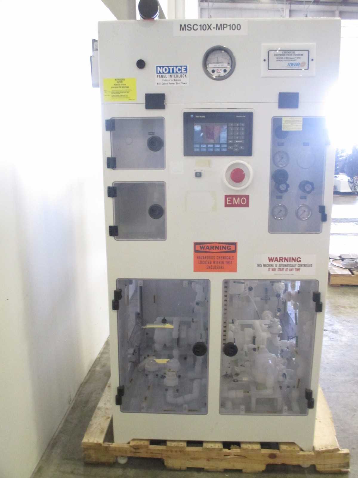 MEGA SYSTEMS MEGAPURE500 CHEMICAL DISTRIBUTION SYSTEM - PROCESS EQUIPMENT