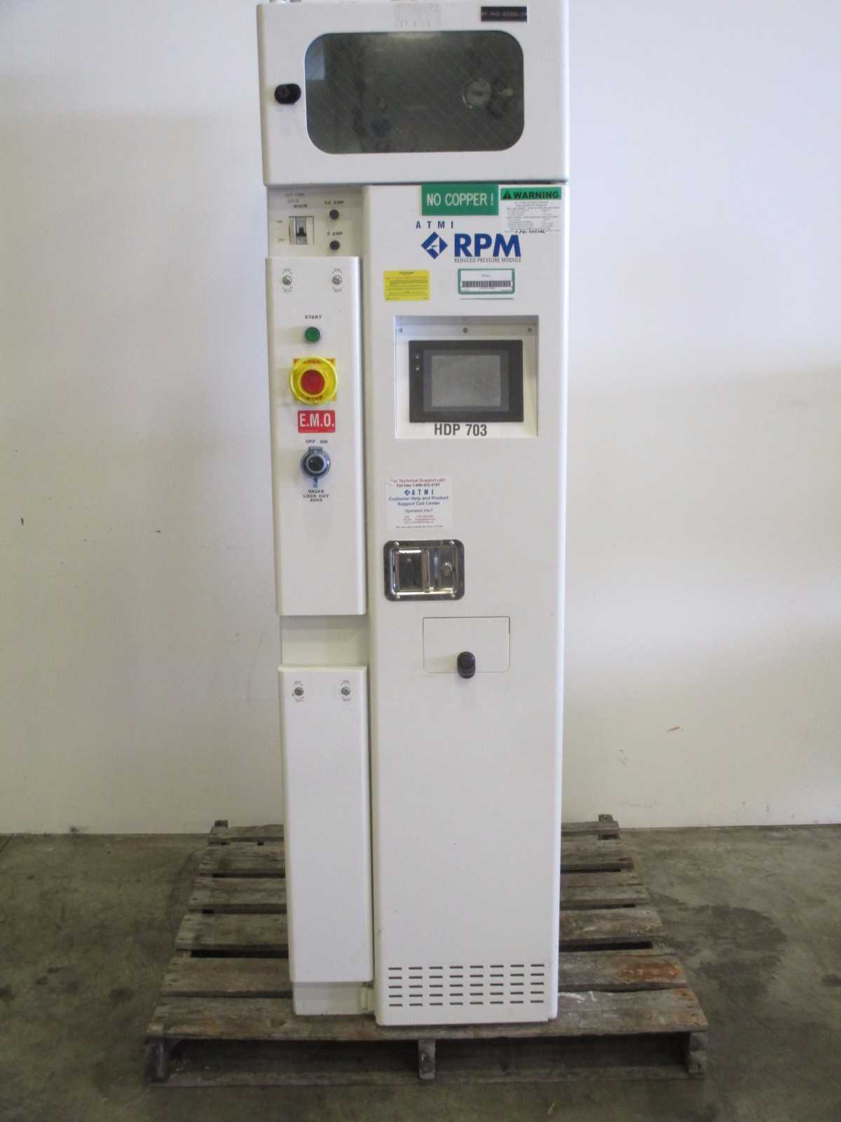ATMI RPM-49116 REDUCED PRESSURE MODULE GAS DELIVERY SYSTEM - PROCESS EQUIPMENT