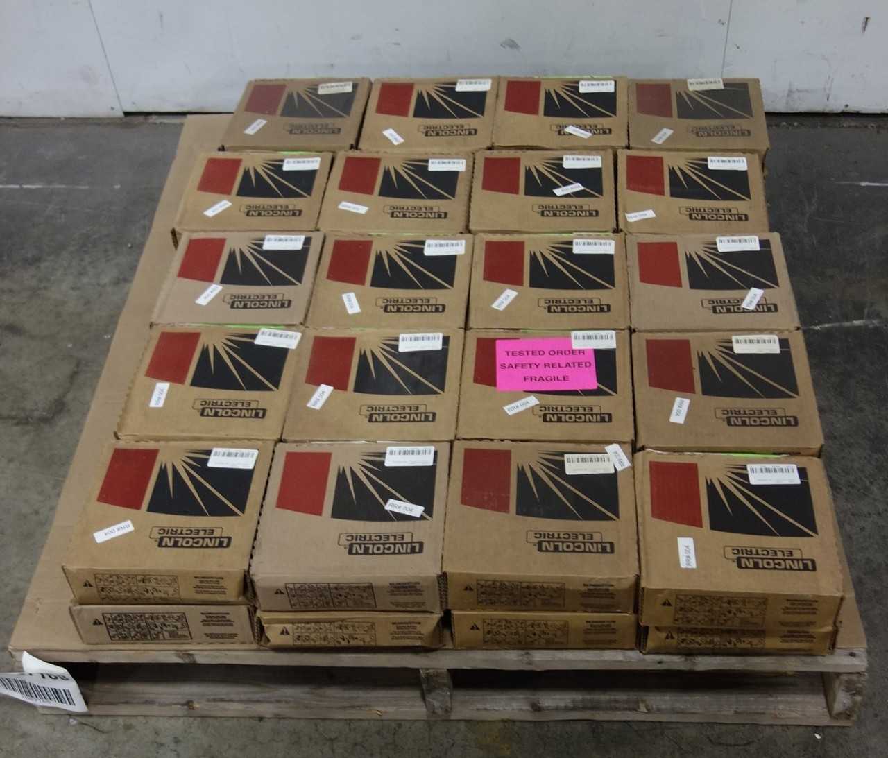 LOT OF LINCOLN SUPERARC L-56 WELDING WIRE - WELDING EQUIPMENT