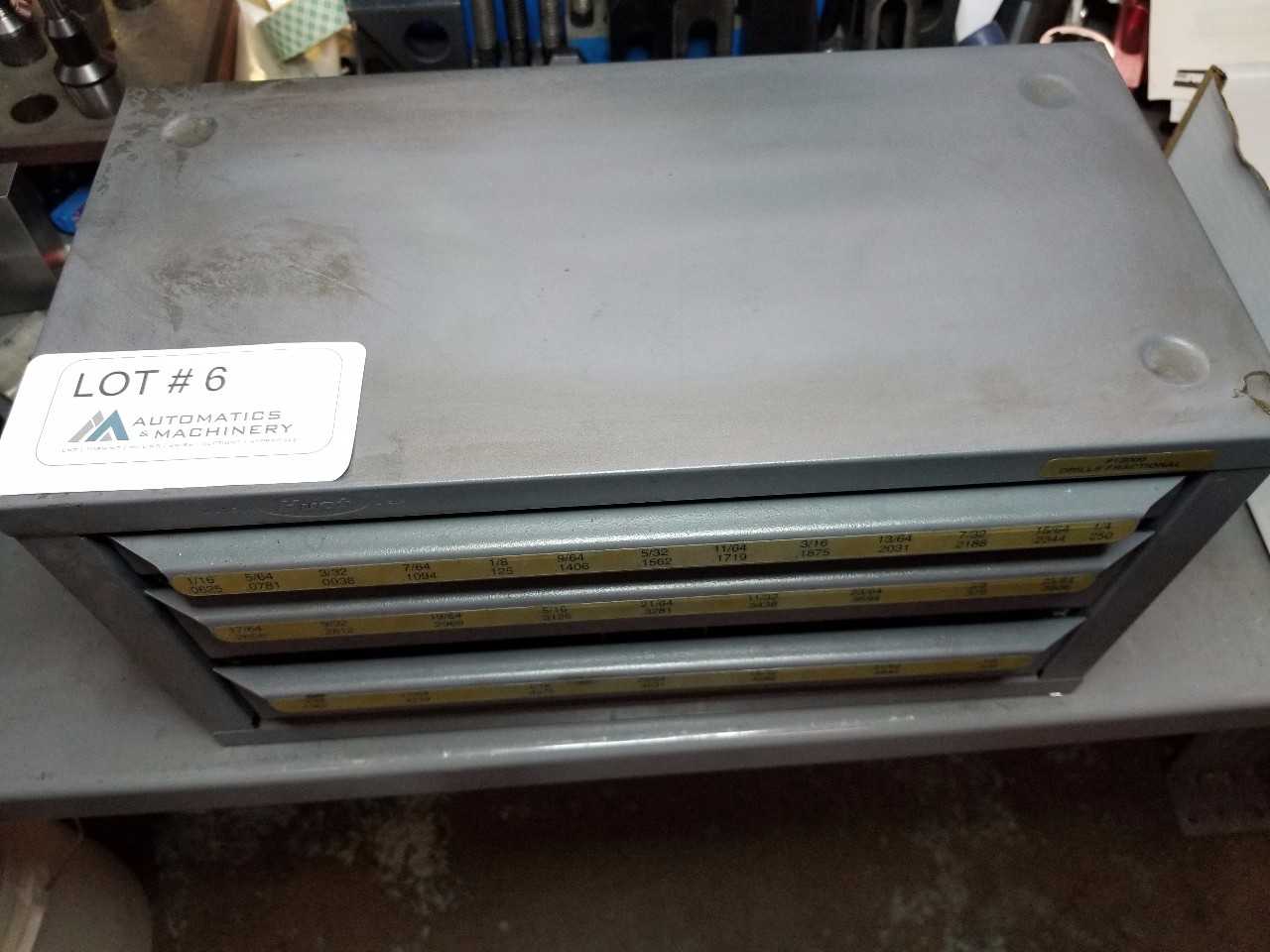 1/2-1/16" Misc drill index set with box - ELECTRIC POWER TOOLS