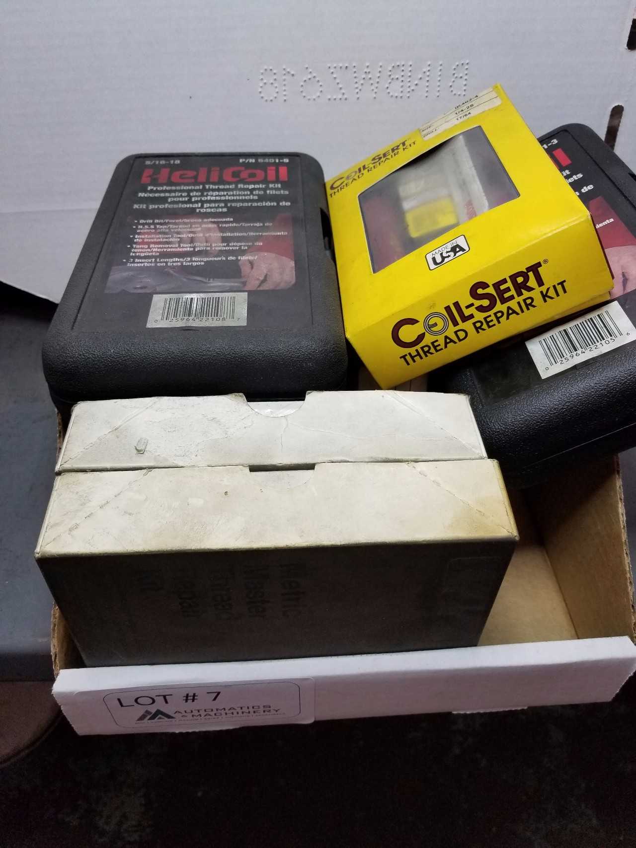 Metric/Standard Helicoil thread repair kits - ELECTRIC POWER TOOLS