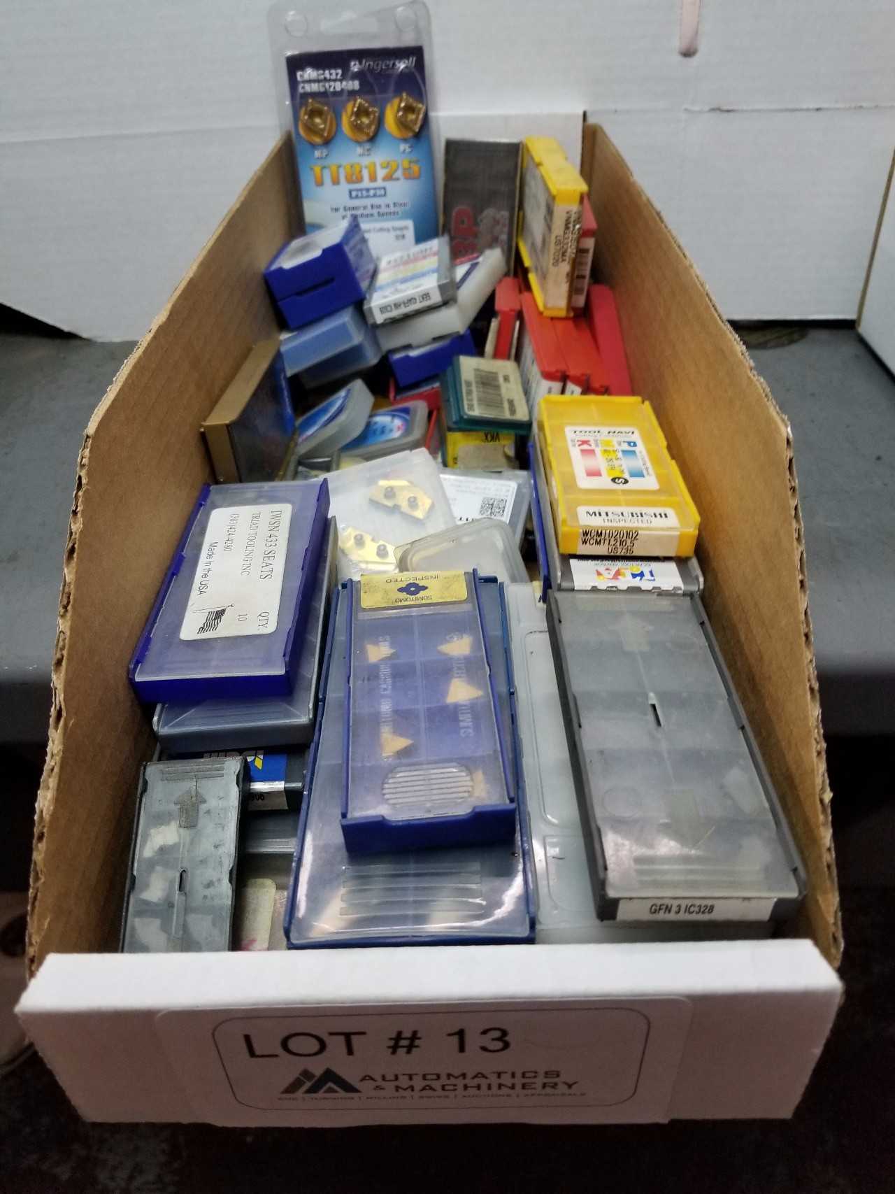 Large assortment of inserts ( Mostly carbide ) New  - ELECTRIC POWER TOOLS
