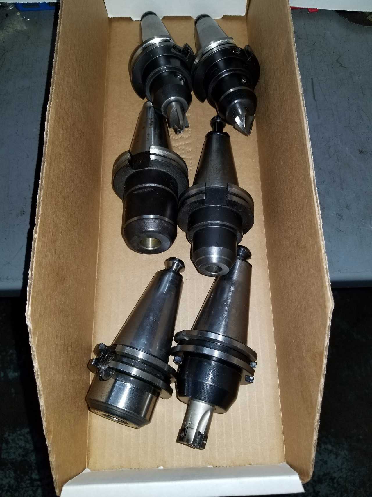 Misc Cat 40 tool holders Qty 6 - ELECTRIC POWER TOOLS