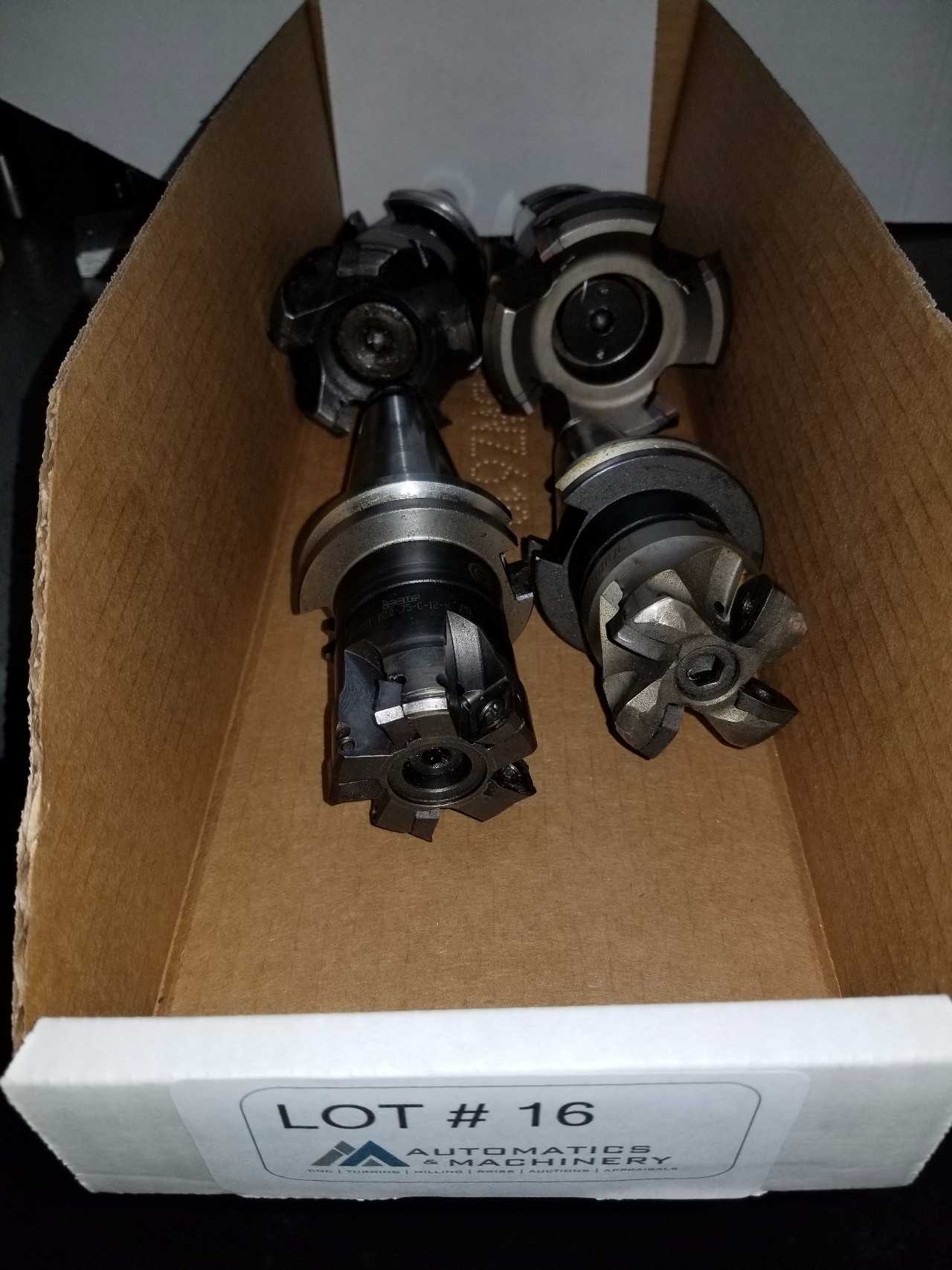 Misc Cat 40 tool holders Qty 4 - ELECTRIC POWER TOOLS Misc Cat 40 tool holders Qty 4 - ELECTRIC POWER TOOLS