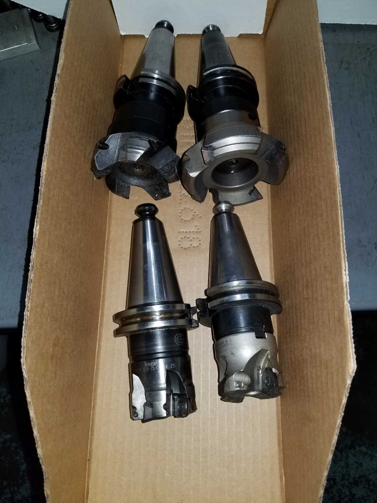 Misc Cat 40 tool holders Qty 4  - ELECTRIC POWER TOOLS