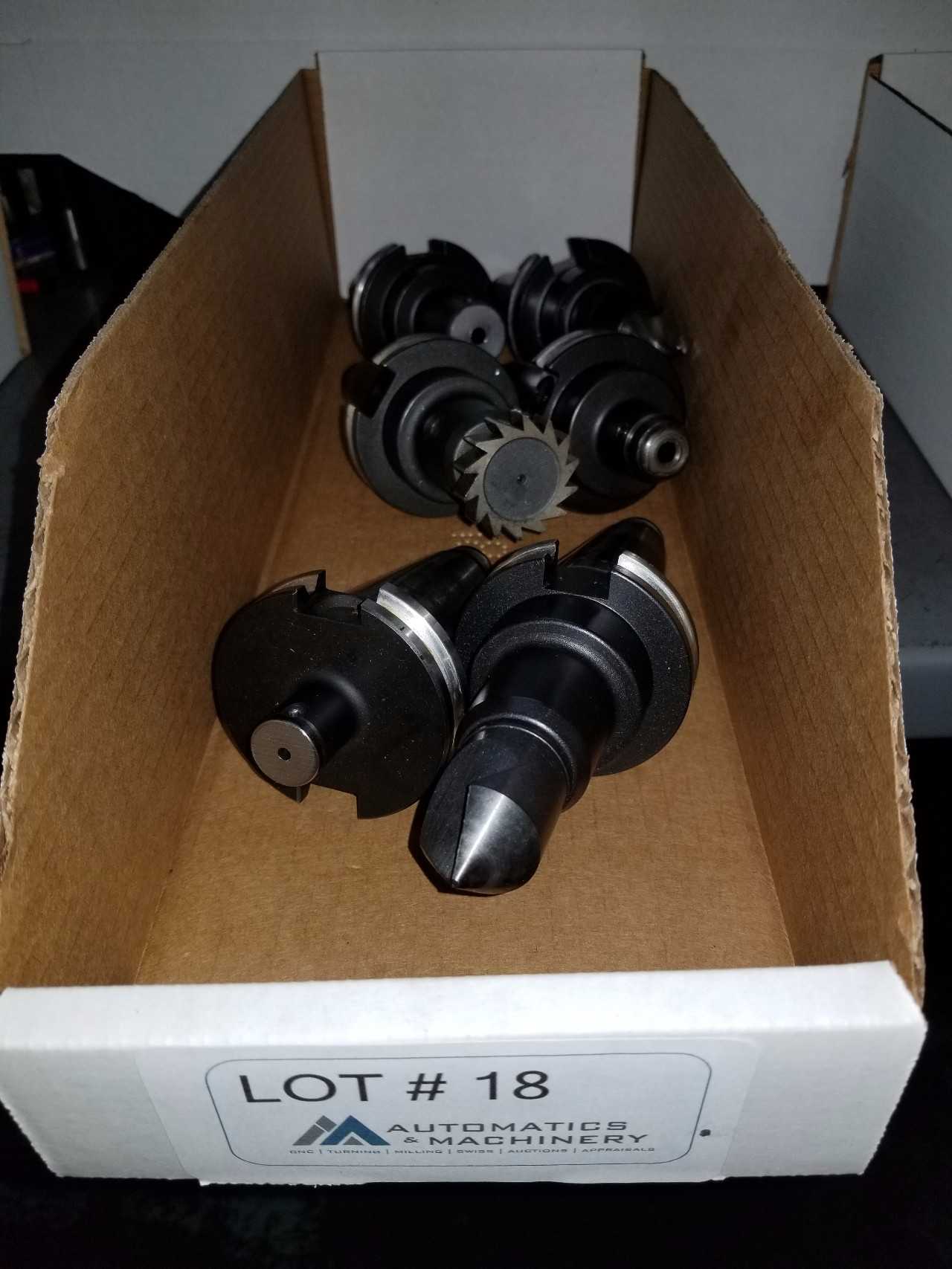 Misc Cat 40 tool holders Qty 6 - ELECTRIC POWER TOOLS Misc Cat 40 tool holders Qty 6 - ELECTRIC POWER TOOLS