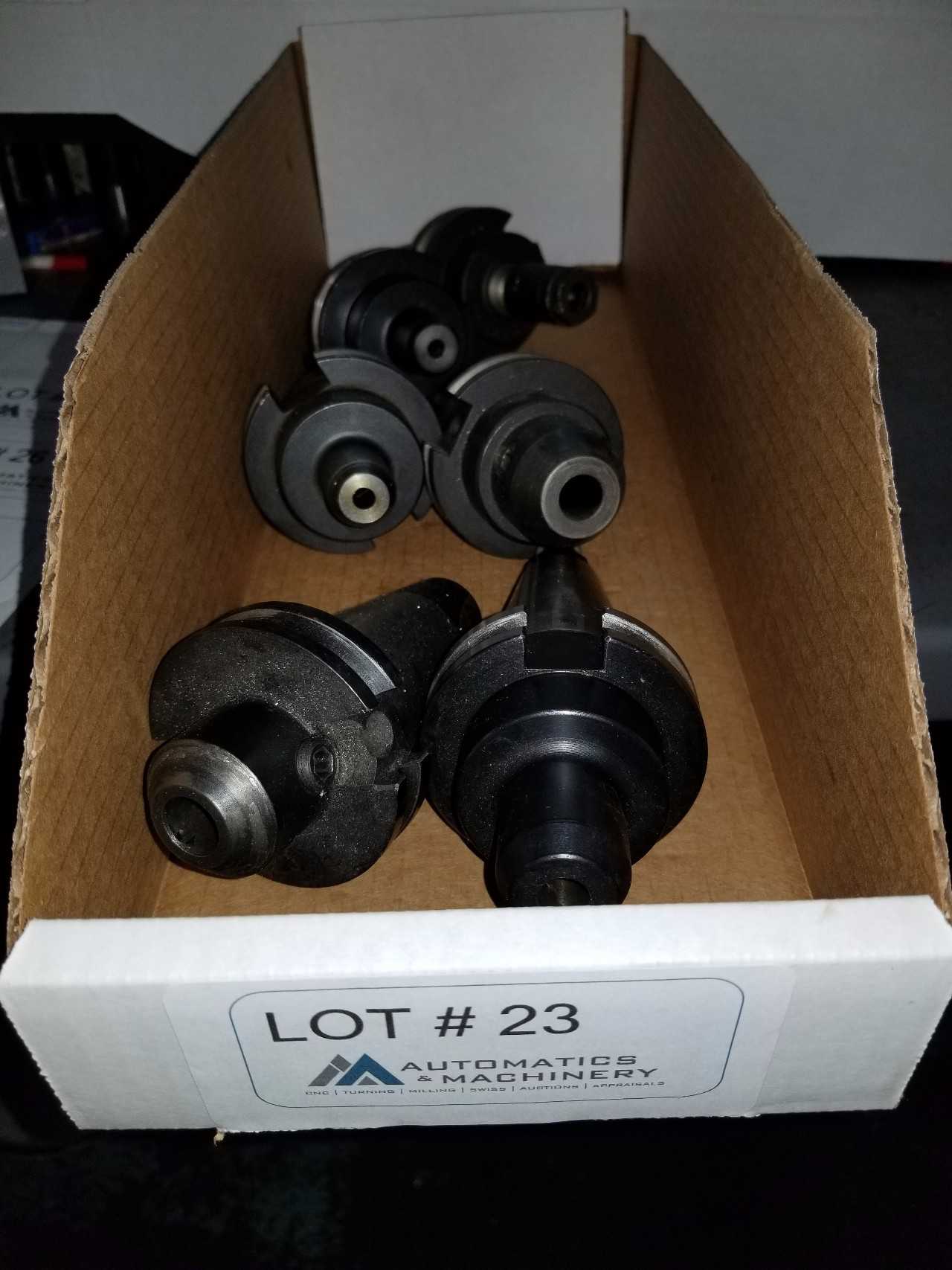Misc Cat- 40 Tool holders Qty 6 - ELECTRIC POWER TOOLS Misc Cat- 40 Tool holders Qty 6 - ELECTRIC POWER TOOLS