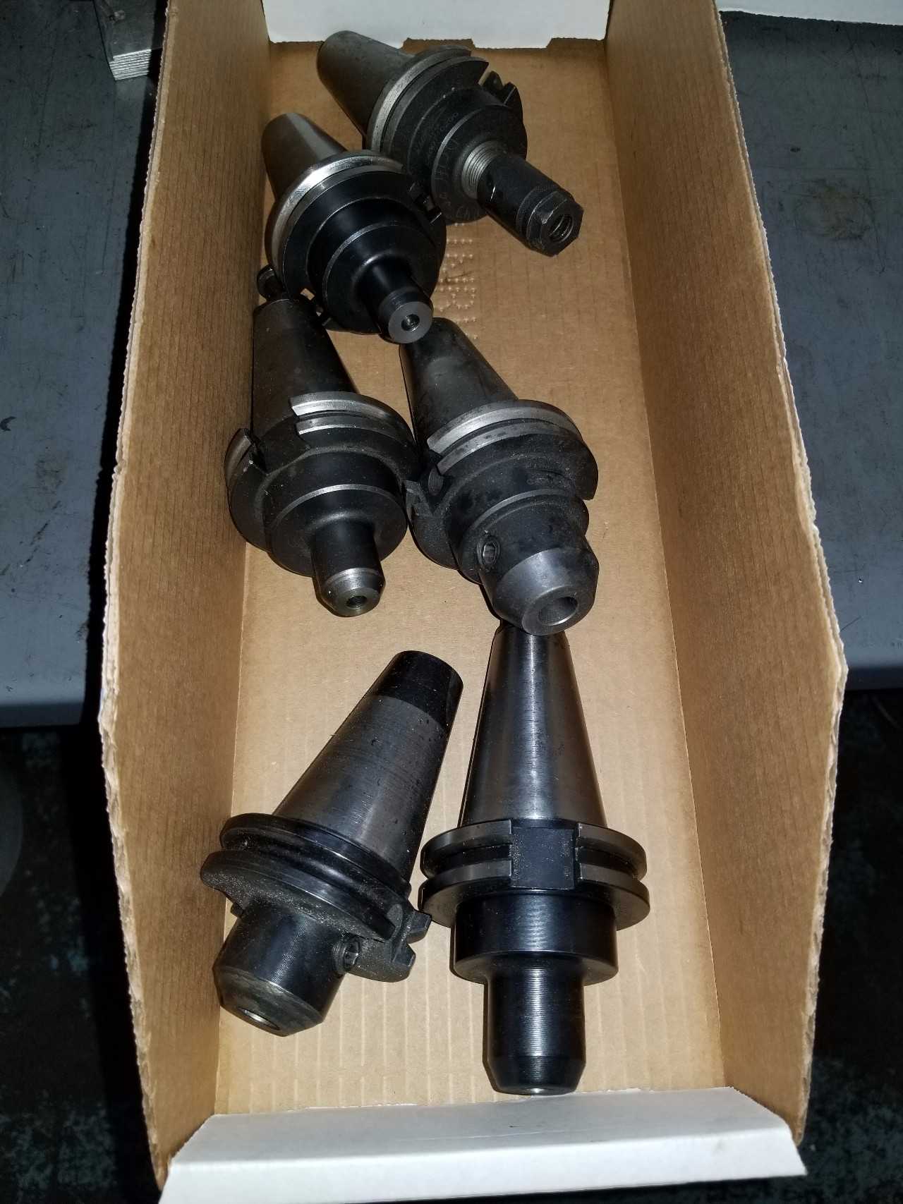 Misc Cat- 40 Tool holders Qty 6 - ELECTRIC POWER TOOLS