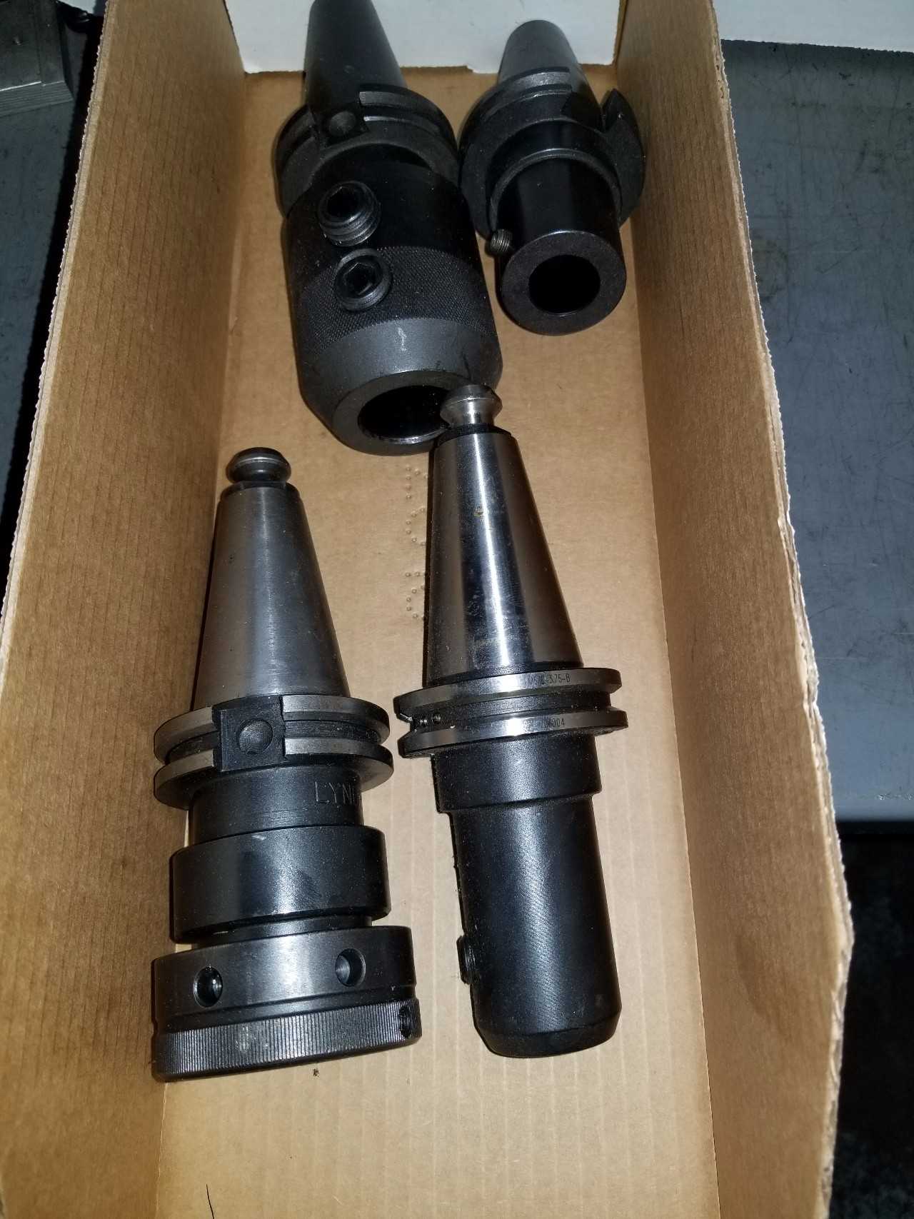 Misc Cat-40 Tool holders Qty 4 - ELECTRIC POWER TOOLS