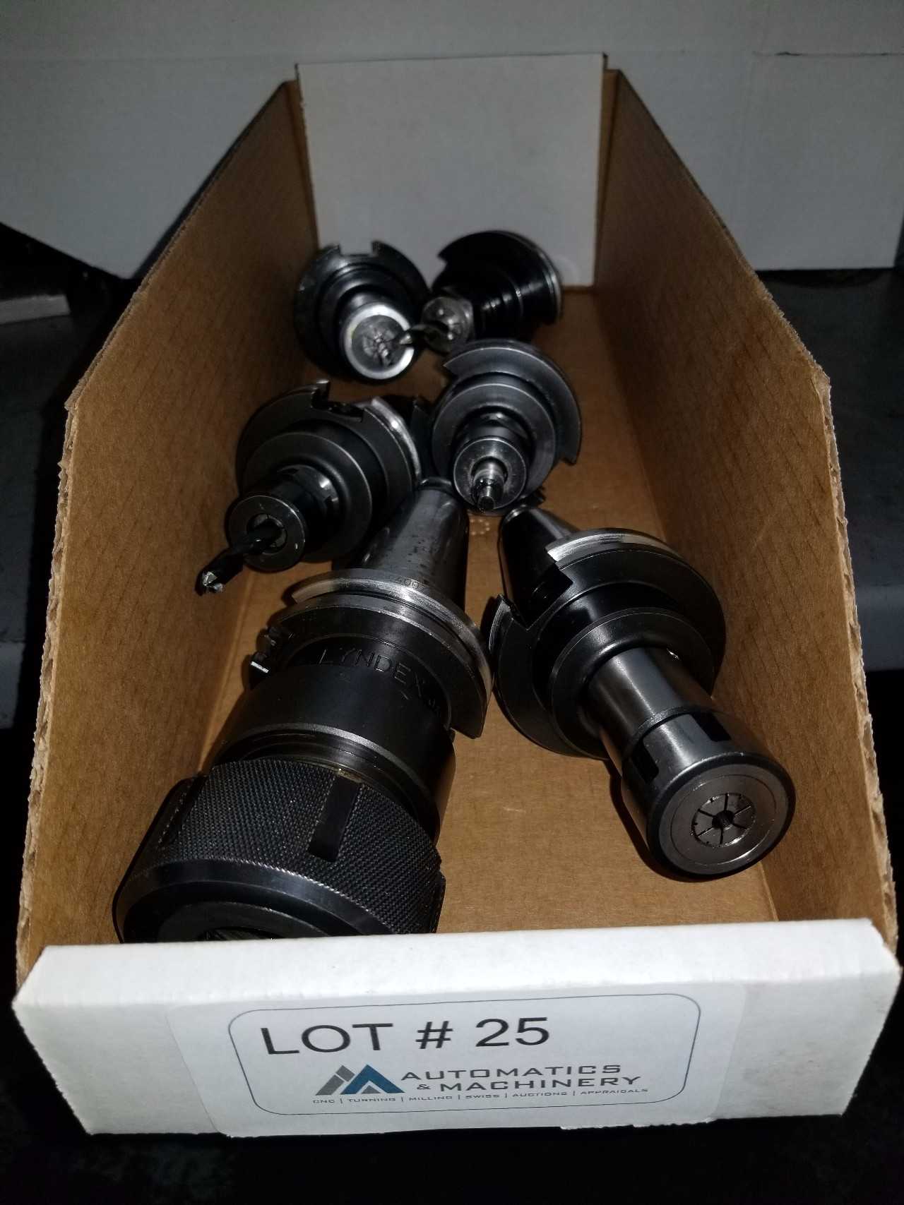 Misc Cat-40 Tool Holders Qty 6 - ELECTRIC POWER TOOLS