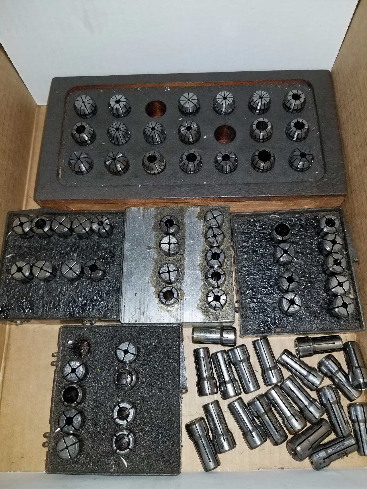 Assortment of collets - ELECTRIC POWER TOOLS