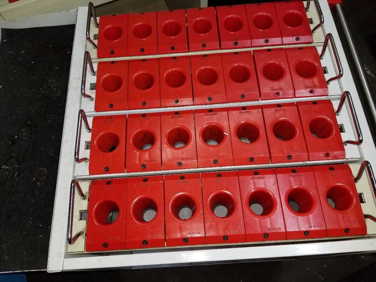Rolling tool holder cart w/ work area - ROLLING CARTS