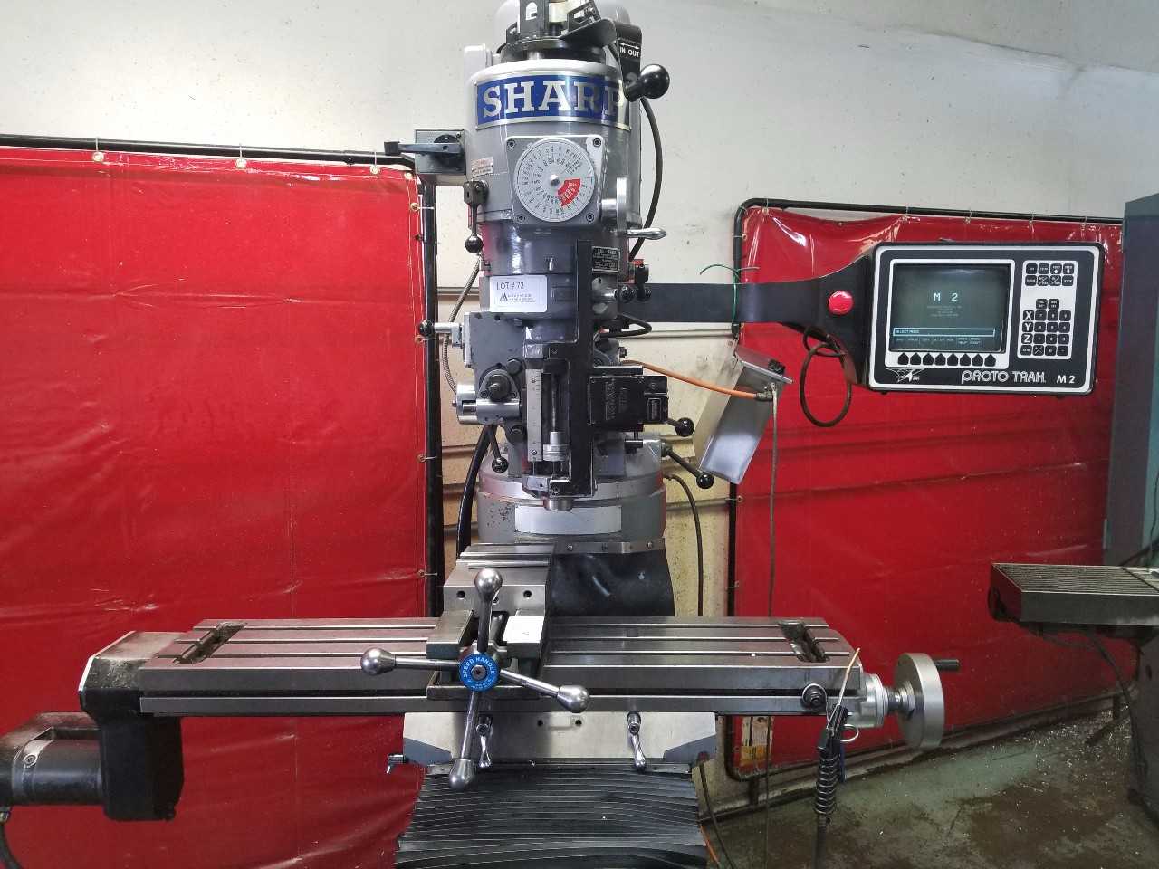 Sharp 2 Axis CNC Vertical Mill  - CNC MACHINING CENTERS