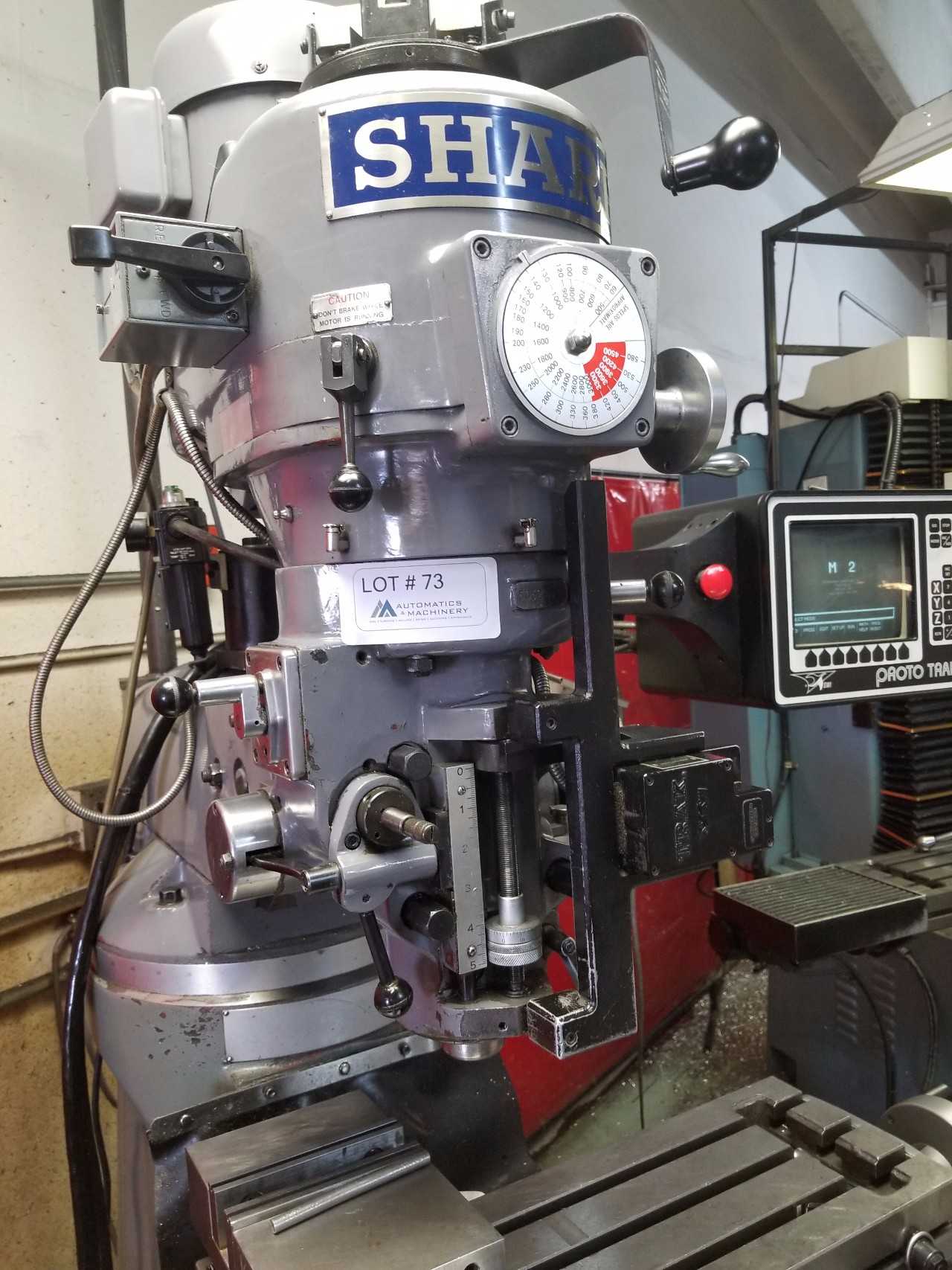 Sharp 2 Axis CNC Vertical Mill - CNC MACHINING CENTERS