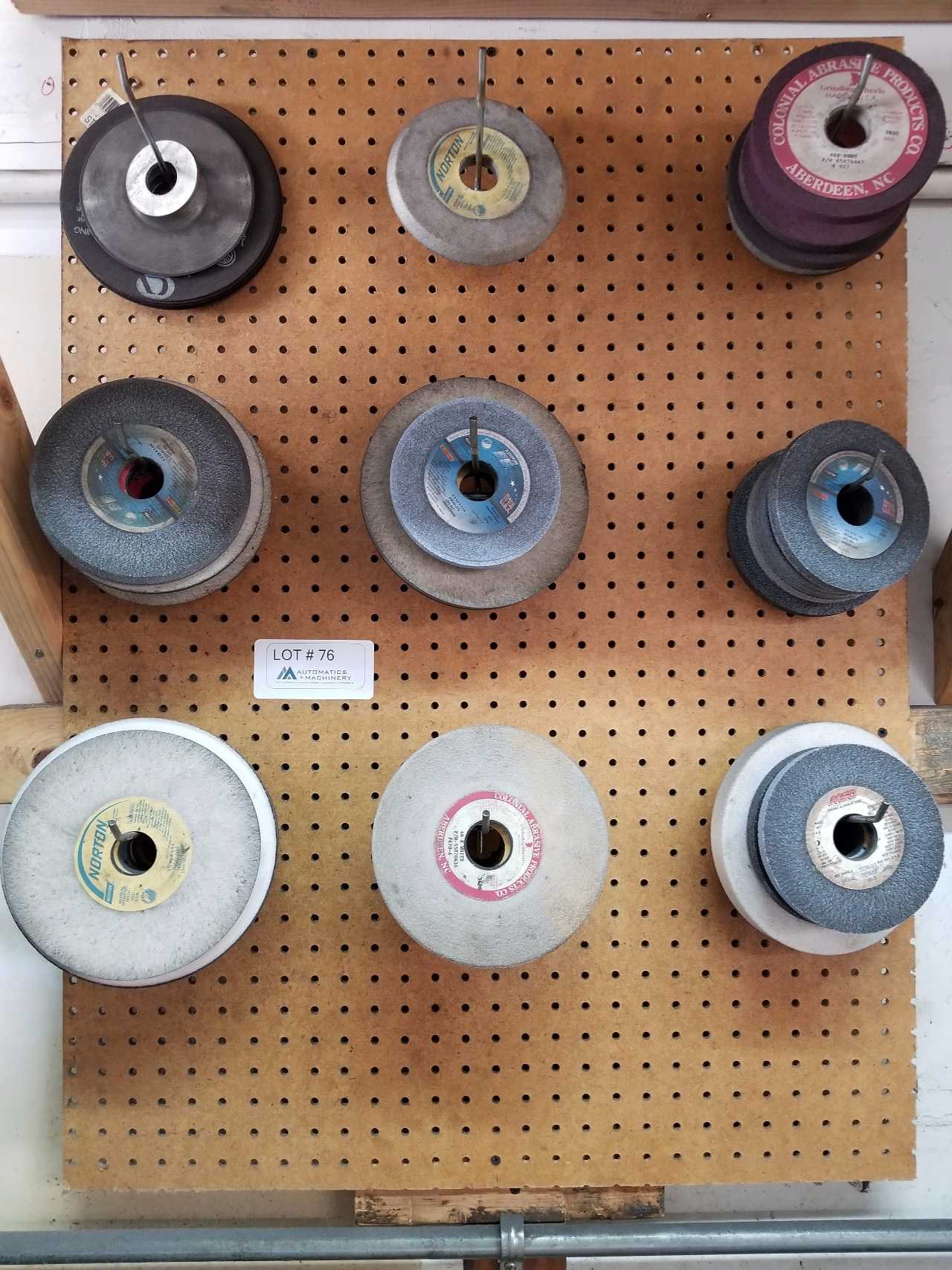 Misc Assortment of Grinding wheels   - GRINDING MACHINES