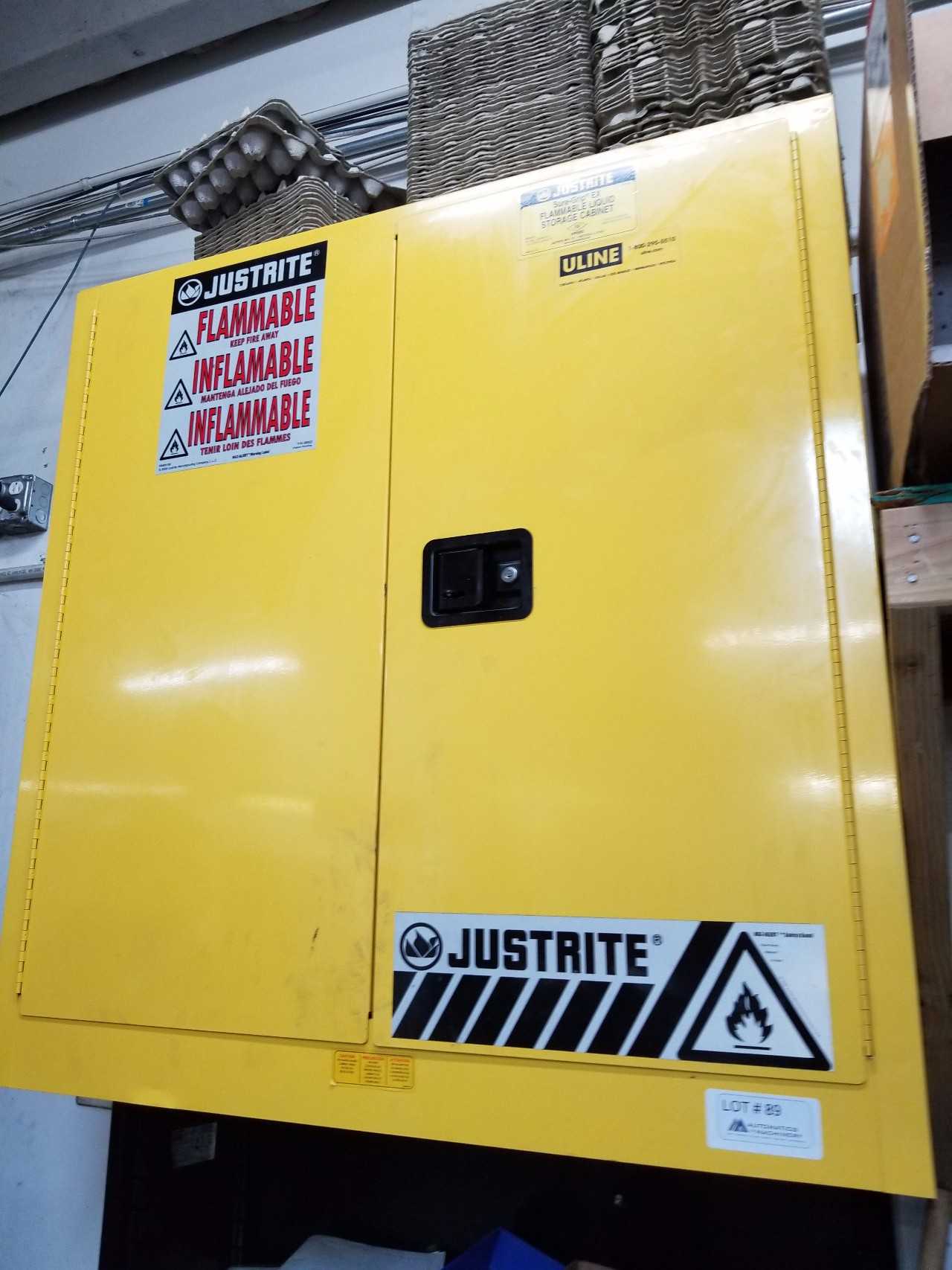 Fire storage Cabinet with out contents  - SAFETY EQUIPMENT