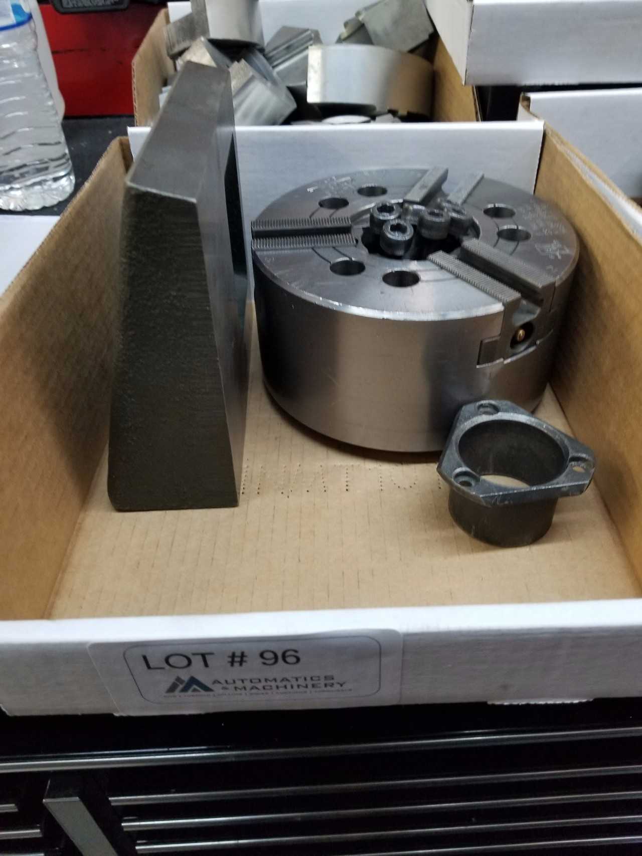 Kitagawa 6" 3-Jaw Chuck w/ turret block - ELECTRIC POWER TOOLS