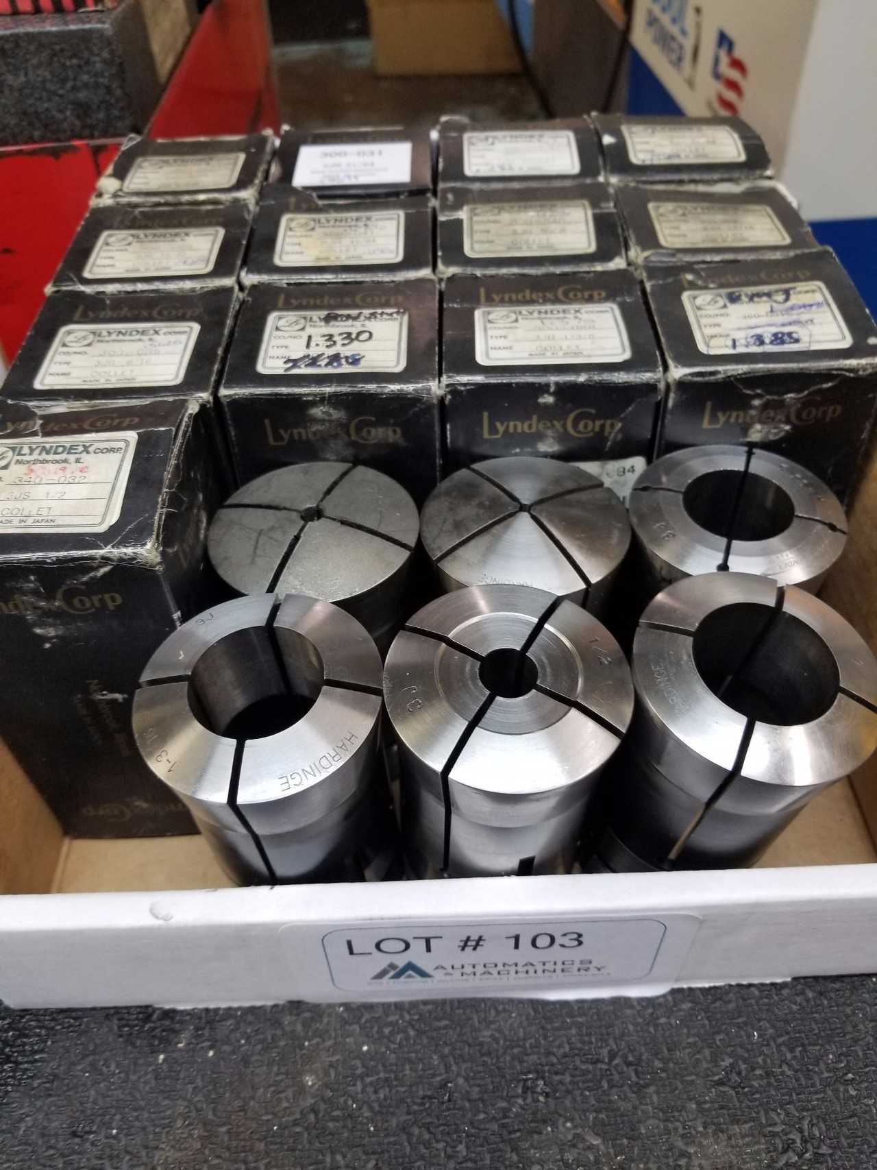 Misc 3J collets from Mori Seiki Lathe - ELECTRIC POWER TOOLS Misc 3J collets from Mori Seiki Lathe - ELECTRIC POWER TOOLS