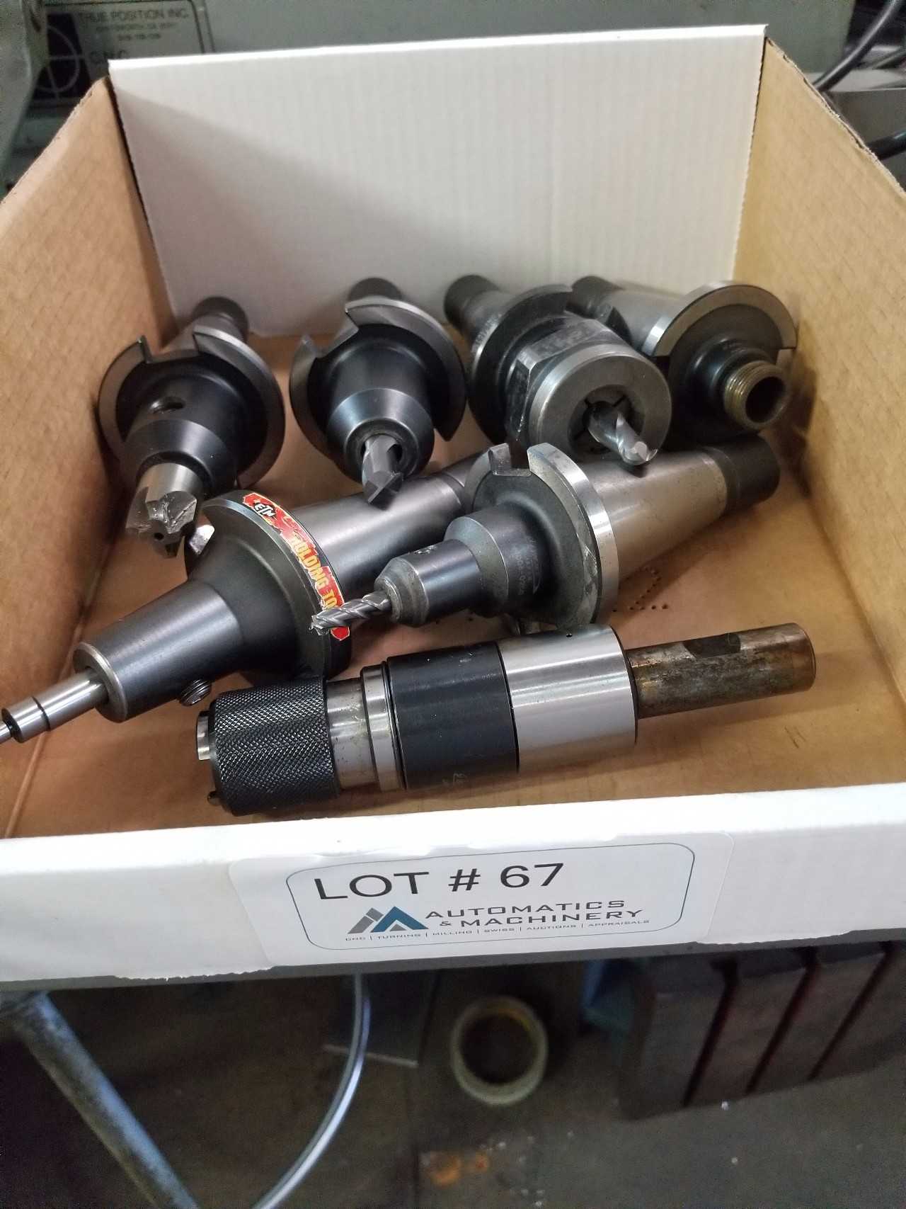 Misc 40 Taper tool holders from Southwestern DPM V3 lot 72 - ELECTRIC POWER TOOLS