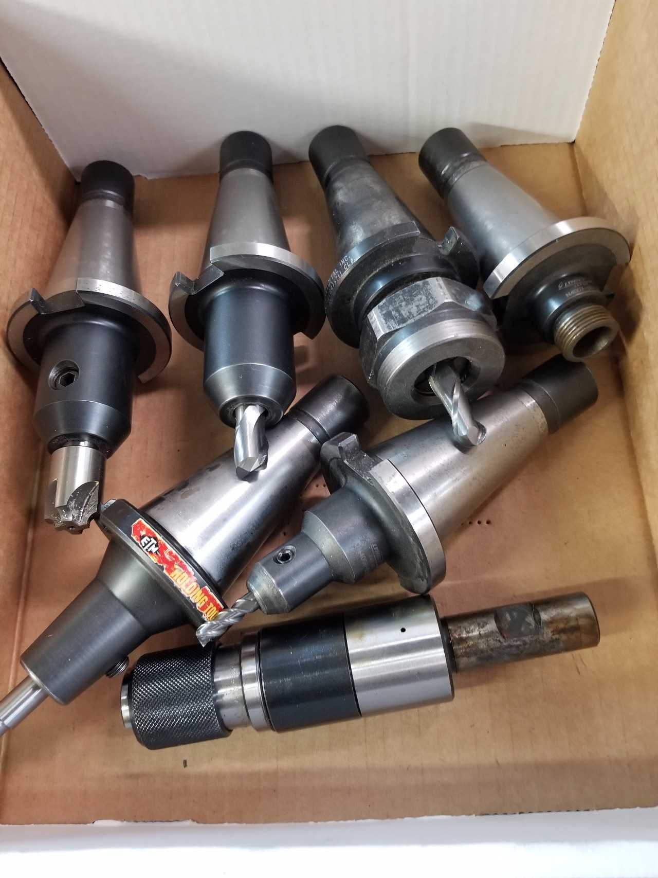 Misc 40 Taper tool holders from Southwestern DPM V3 lot 72 - ELECTRIC POWER TOOLS