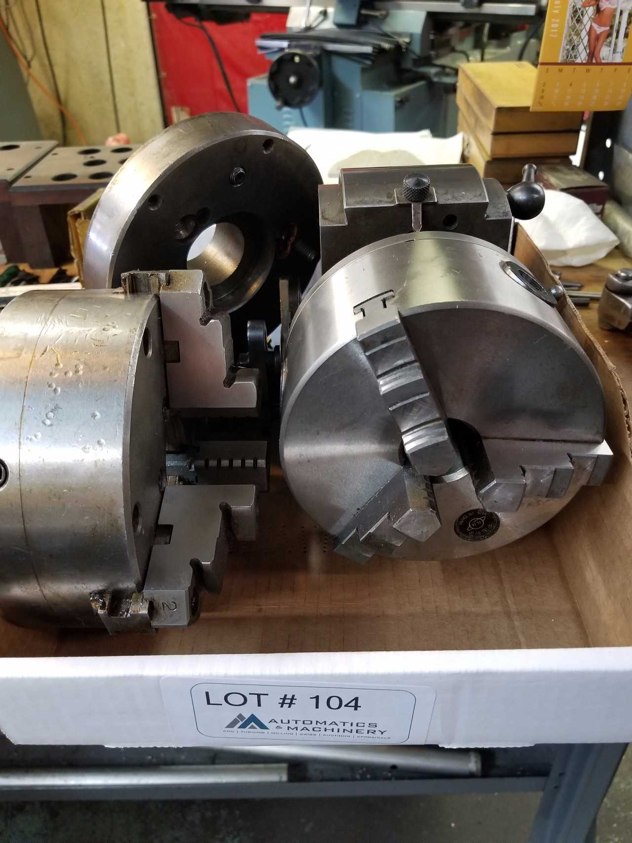 3 Jaw Positioning Chucks 5" and 6" - ELECTRIC POWER TOOLS 3 Jaw Positioning Chucks 5" and 6" - ELECTRIC POWER TOOLS