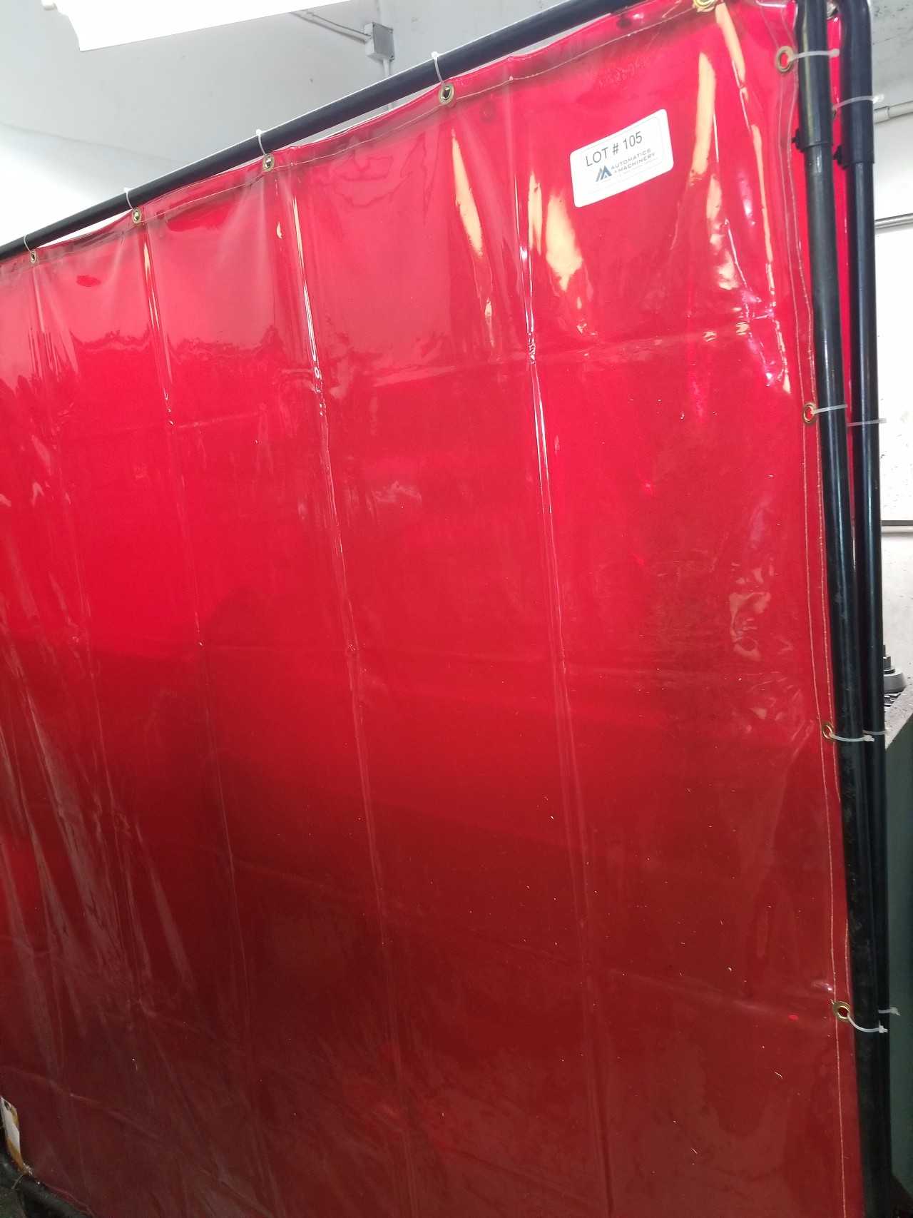 Welding Curtains QTY 6 - SAFETY EQUIPMENT Welding Curtains QTY 6 - SAFETY EQUIPMENT