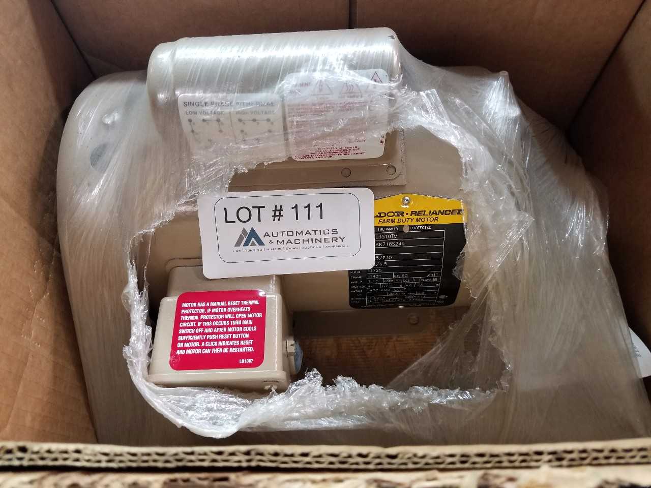 Brand new Beldor Motor for Kalamazoo saw - ELECTRICAL COMPONENTS Brand new Beldor Motor for Kalamazoo saw - ELECTRICAL COMPONENTS