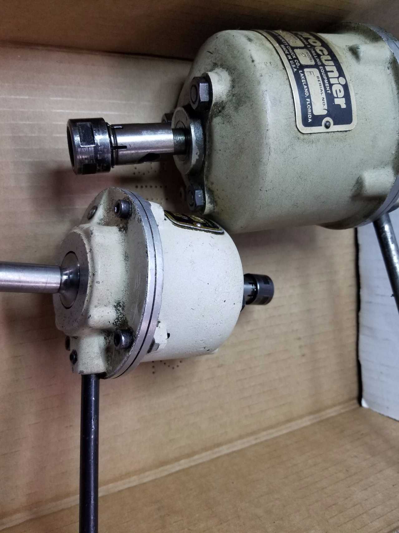 Procunier Tapping Heads 0-1/4" 1/4-1/2" - ELECTRIC POWER TOOLS