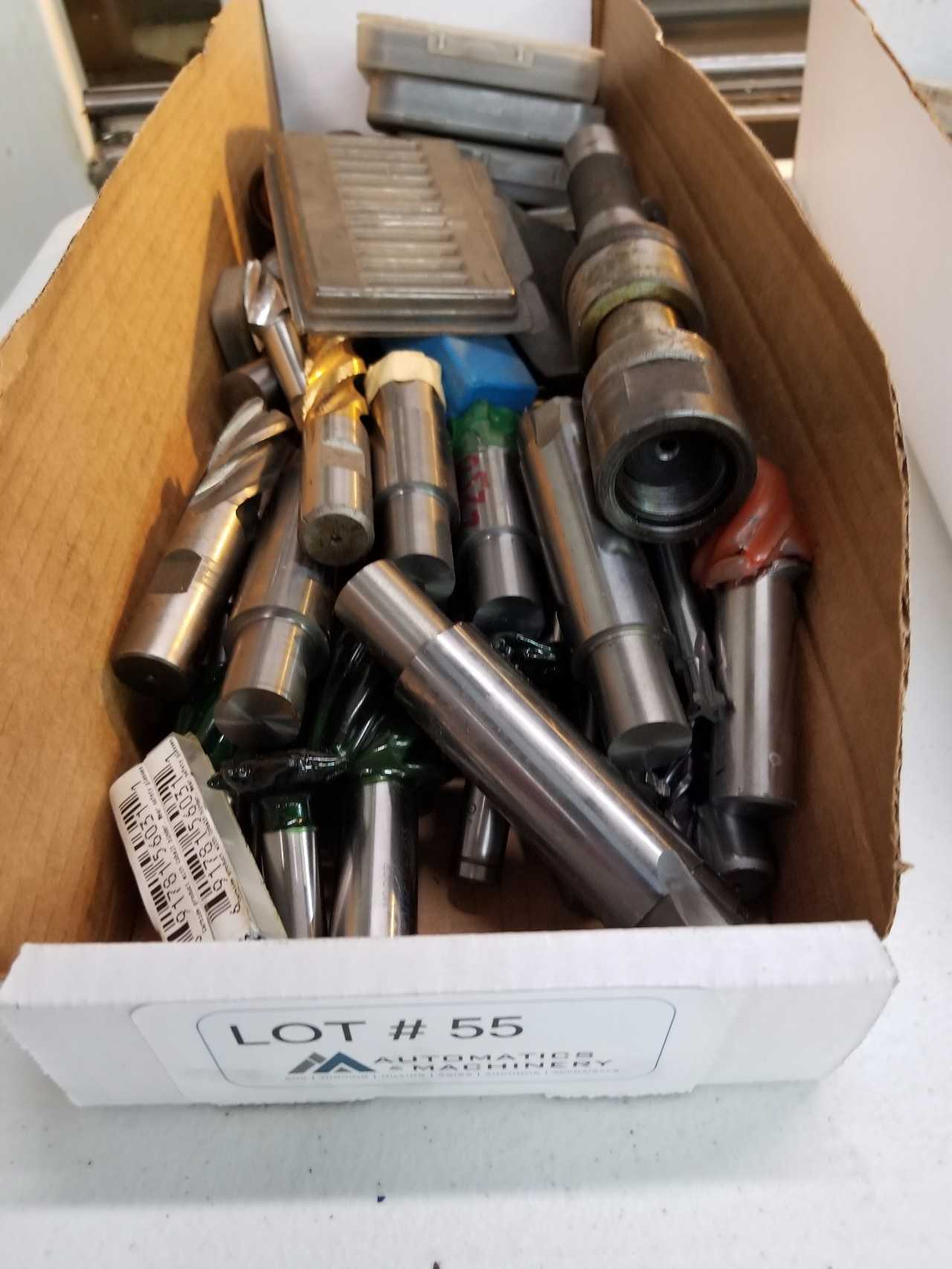 Large Assortment of Misc Endmills and drills  - ELECTRIC POWER TOOLS