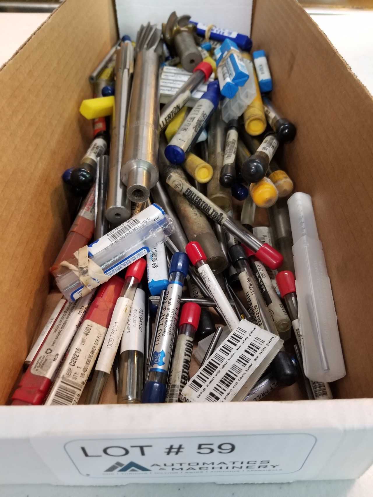 Large assortment of Endmills - ELECTRIC POWER TOOLS