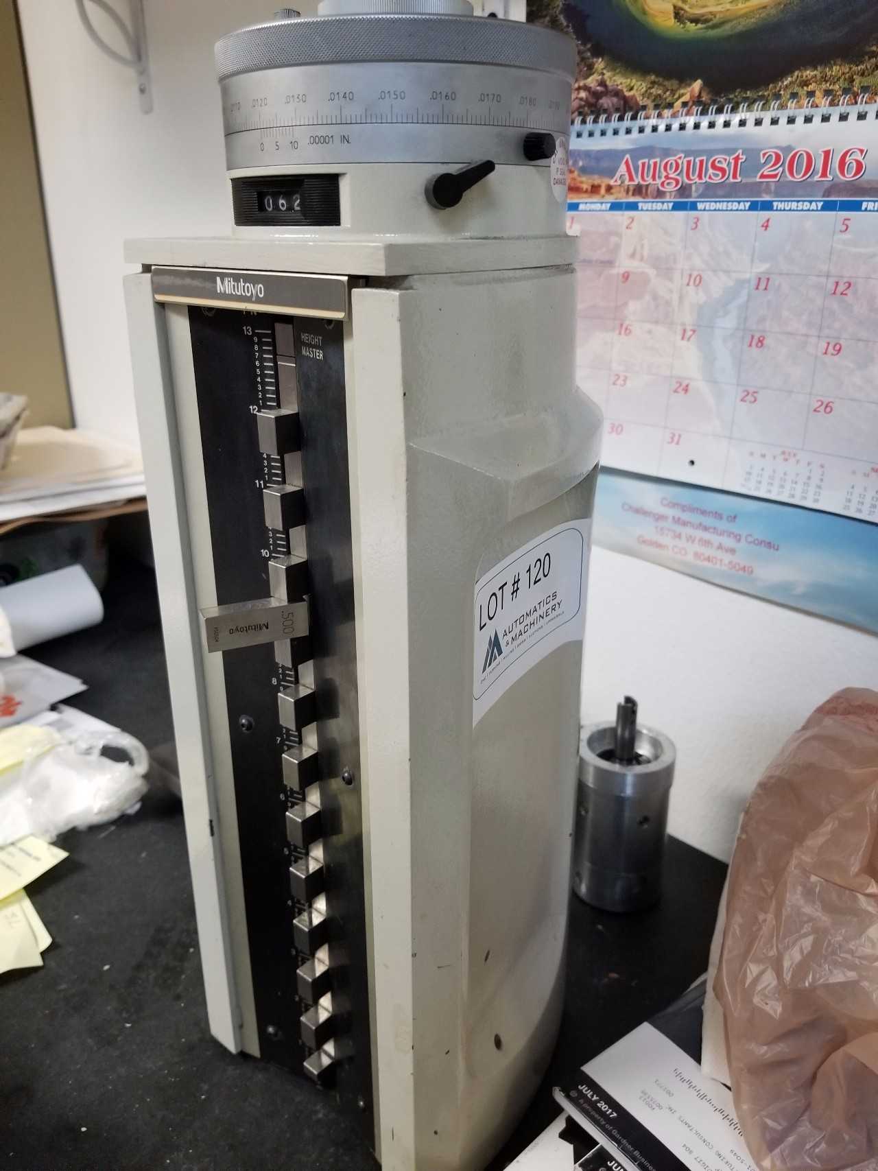 Mitutoyo Higth Master W/ wooden Box - PROCESS EQUIPMENT Mitutoyo Higth Master W/ wooden Box - PROCESS EQUIPMENT