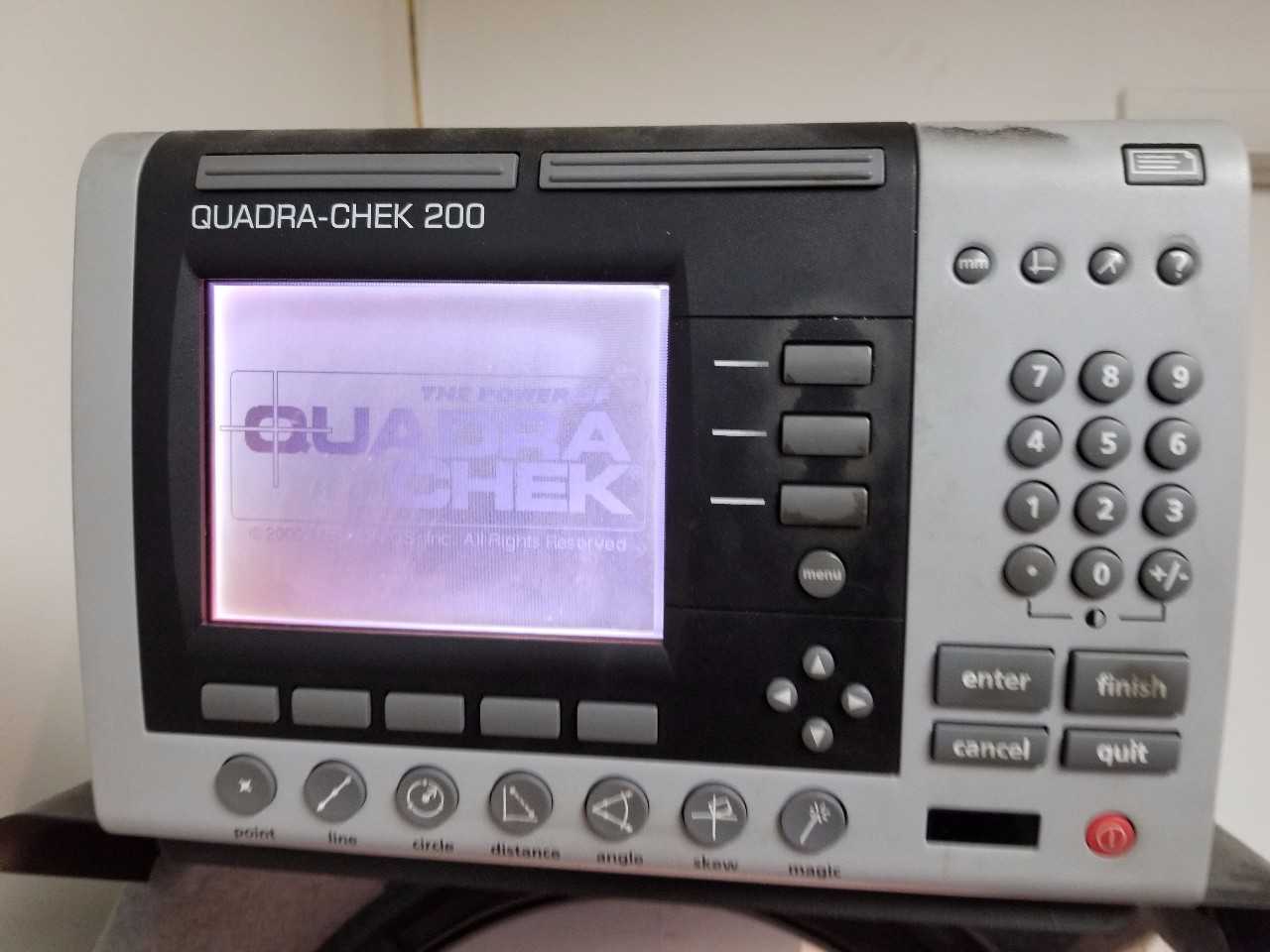 S-T Industries Optical Comparator With Quadra Chek - PROCESS EQUIPMENT