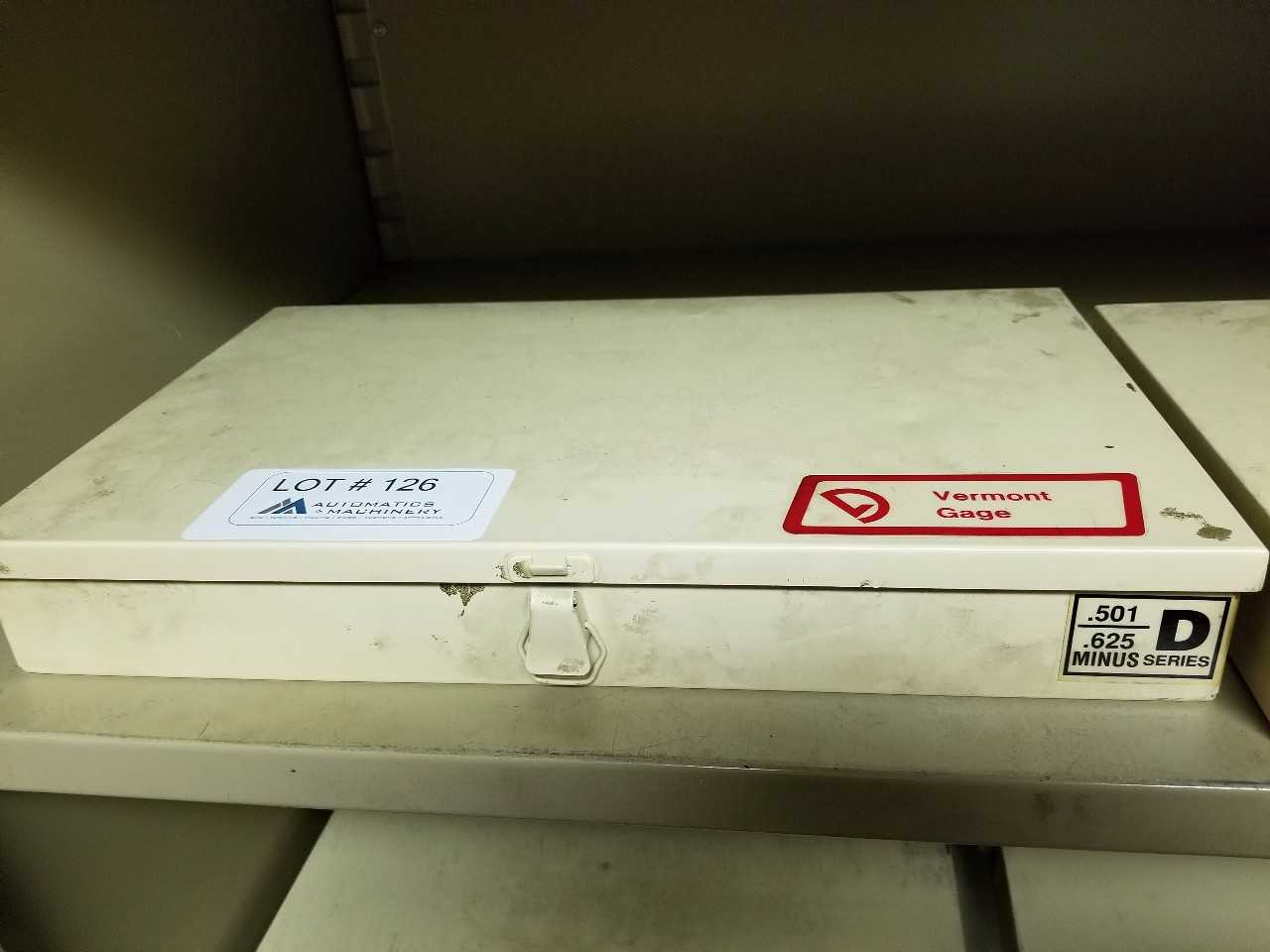 Vermont Pin Gage set .501/.625 - PROCESS EQUIPMENT Vermont Pin Gage set .501/.625 - PROCESS EQUIPMENT