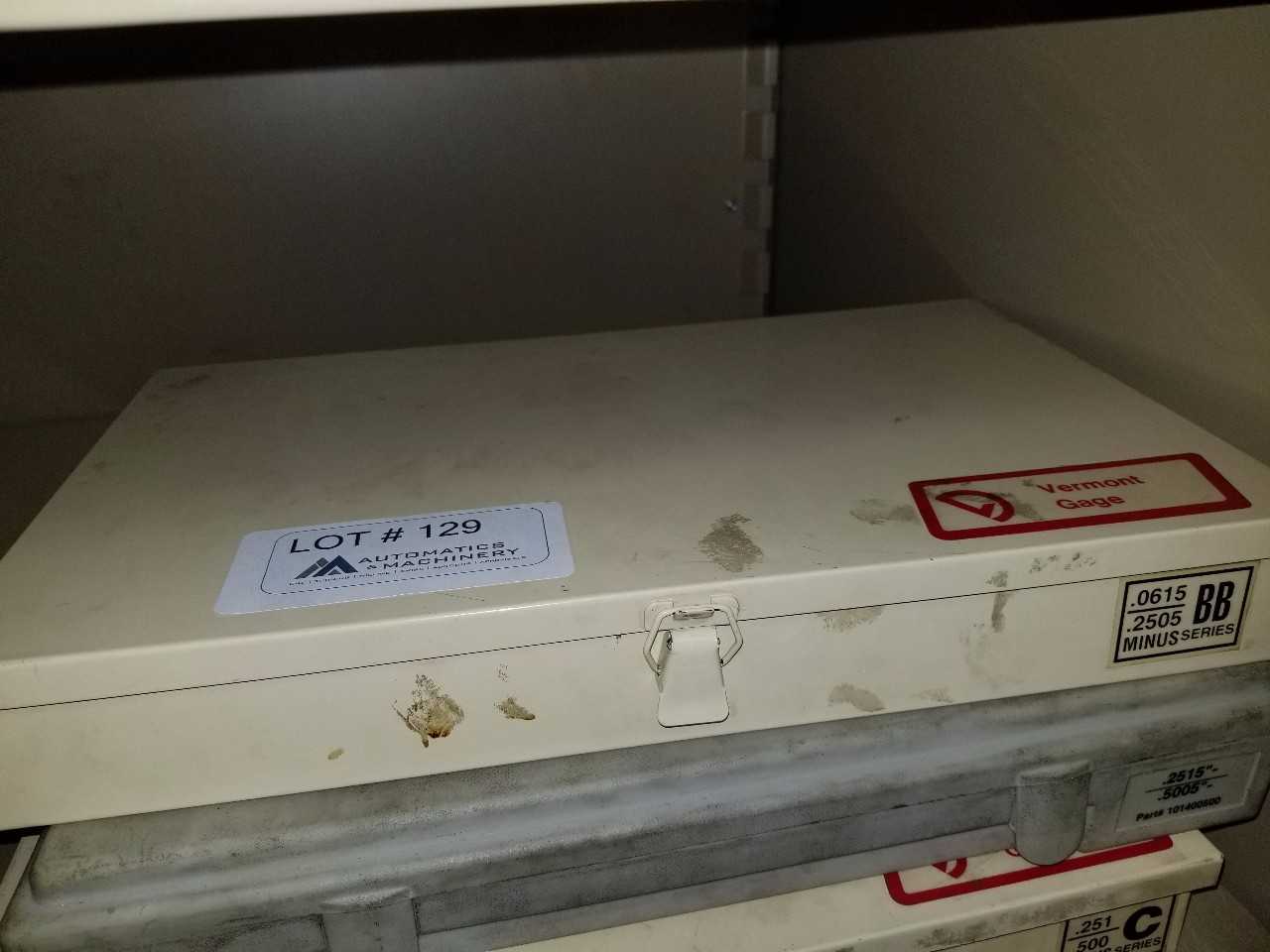 Vermont Pin Gage Set .0615/.2505 - PROCESS EQUIPMENT Vermont Pin Gage Set .0615/.2505 - PROCESS EQUIPMENT