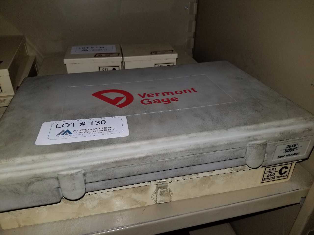 Vermont Pin Gage Set .2515/.5005" - PROCESS EQUIPMENT Vermont Pin Gage Set .2515/.5005" - PROCESS EQUIPMENT