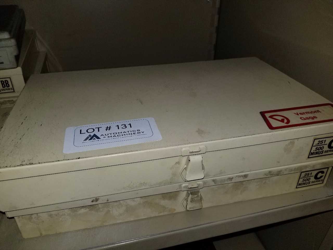 Vermont Pin Gage Set .251/.500" - PROCESS EQUIPMENT Vermont Pin Gage Set .251/.500" - PROCESS EQUIPMENT