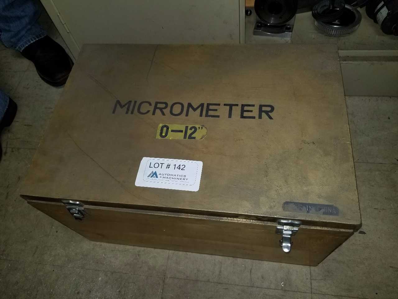 Micrometer Set 0-12" - PROCESS EQUIPMENT Micrometer Set 0-12" - PROCESS EQUIPMENT