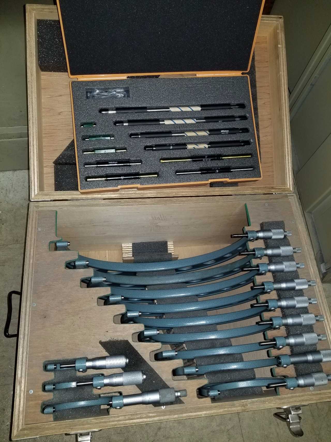Mitutoyo Micrometer 0-12" Set - PROCESS EQUIPMENT