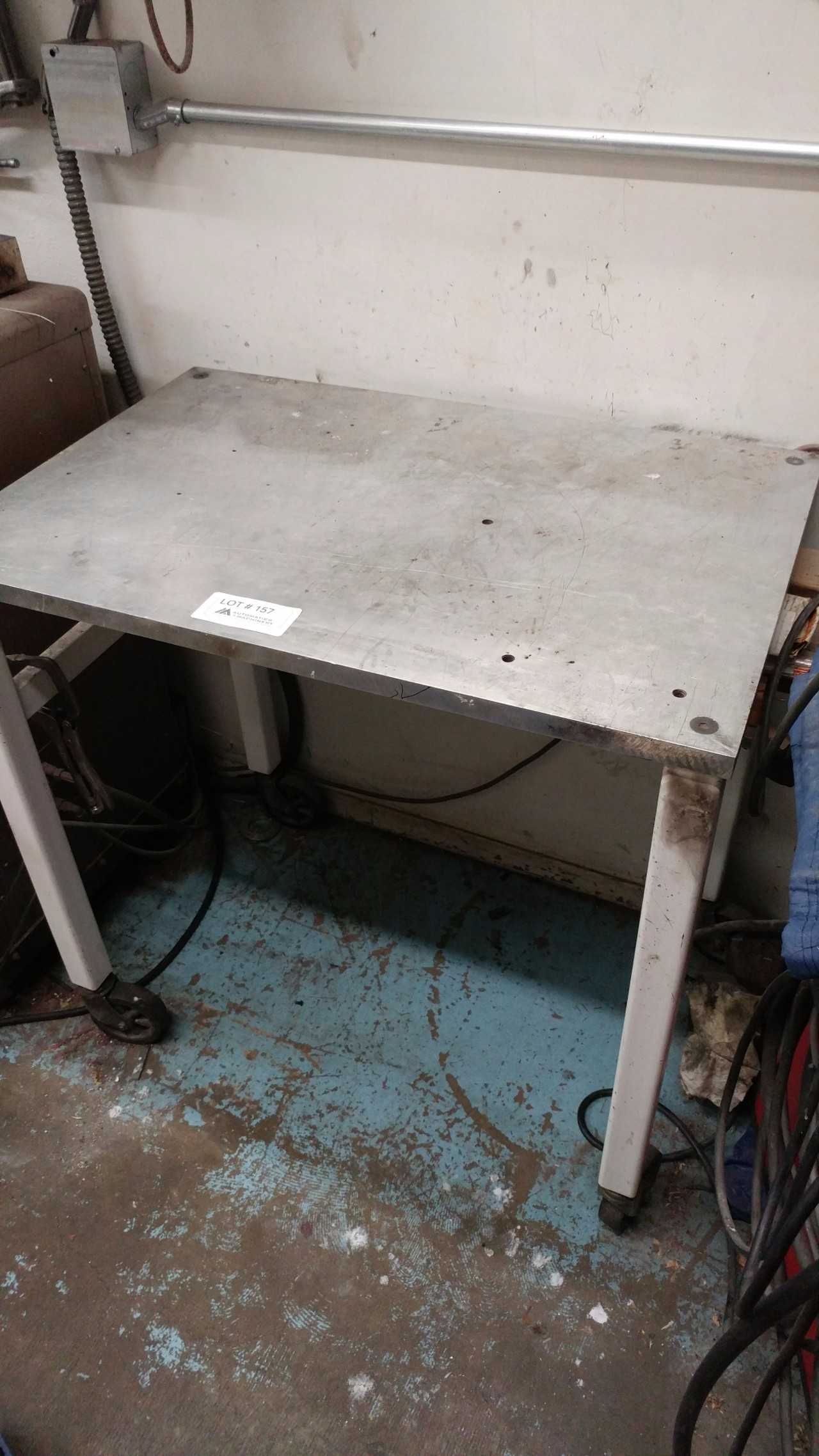 Welding Table with wheels - MACHINING ACCESSORIES & TOOLING Welding Table with wheels - MACHINING ACCESSORIES & TOOLING