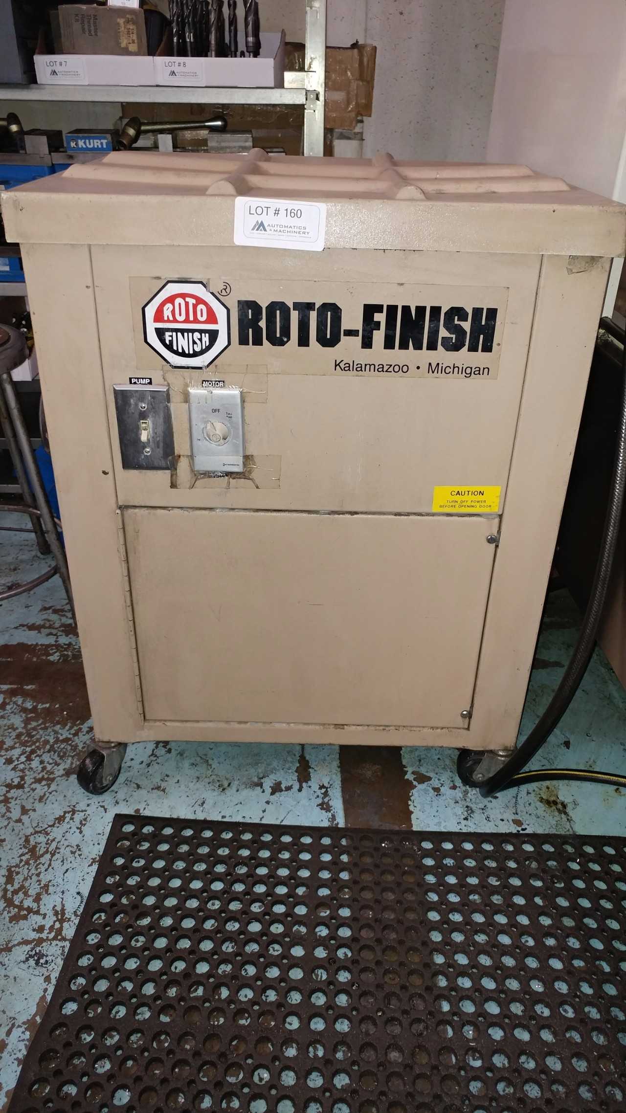 Roto-Finish Vibratory Deburring machine - PROCESS EQUIPMENT Roto-Finish Vibratory Deburring machine - PROCESS EQUIPMENT