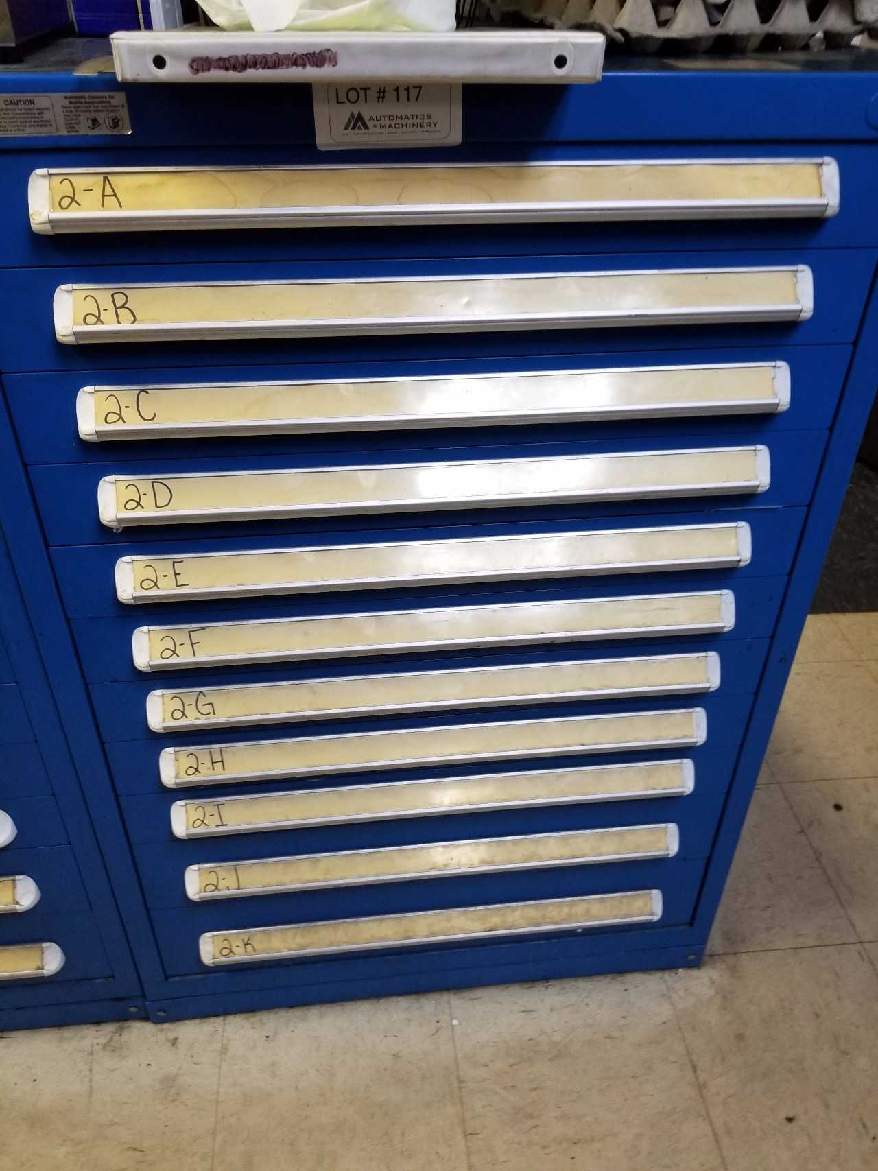 Vidmar 10 Draw cabinet - MATERIAL HANDLING Vidmar 10 Draw cabinet - MATERIAL HANDLING