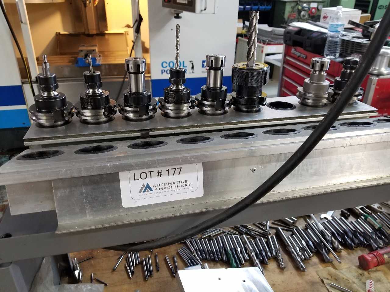 Bench Top Cat-40 holder racks (Tools not included) - ELECTRIC POWER TOOLS Bench Top Cat-40 holder racks (Tools not included) - ELECTRIC POWER TOOLS