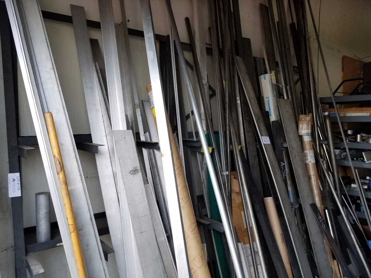 Material Racks ( Scrap metal not included ) - SHELVING Material Racks ( Scrap metal not included ) - SHELVING