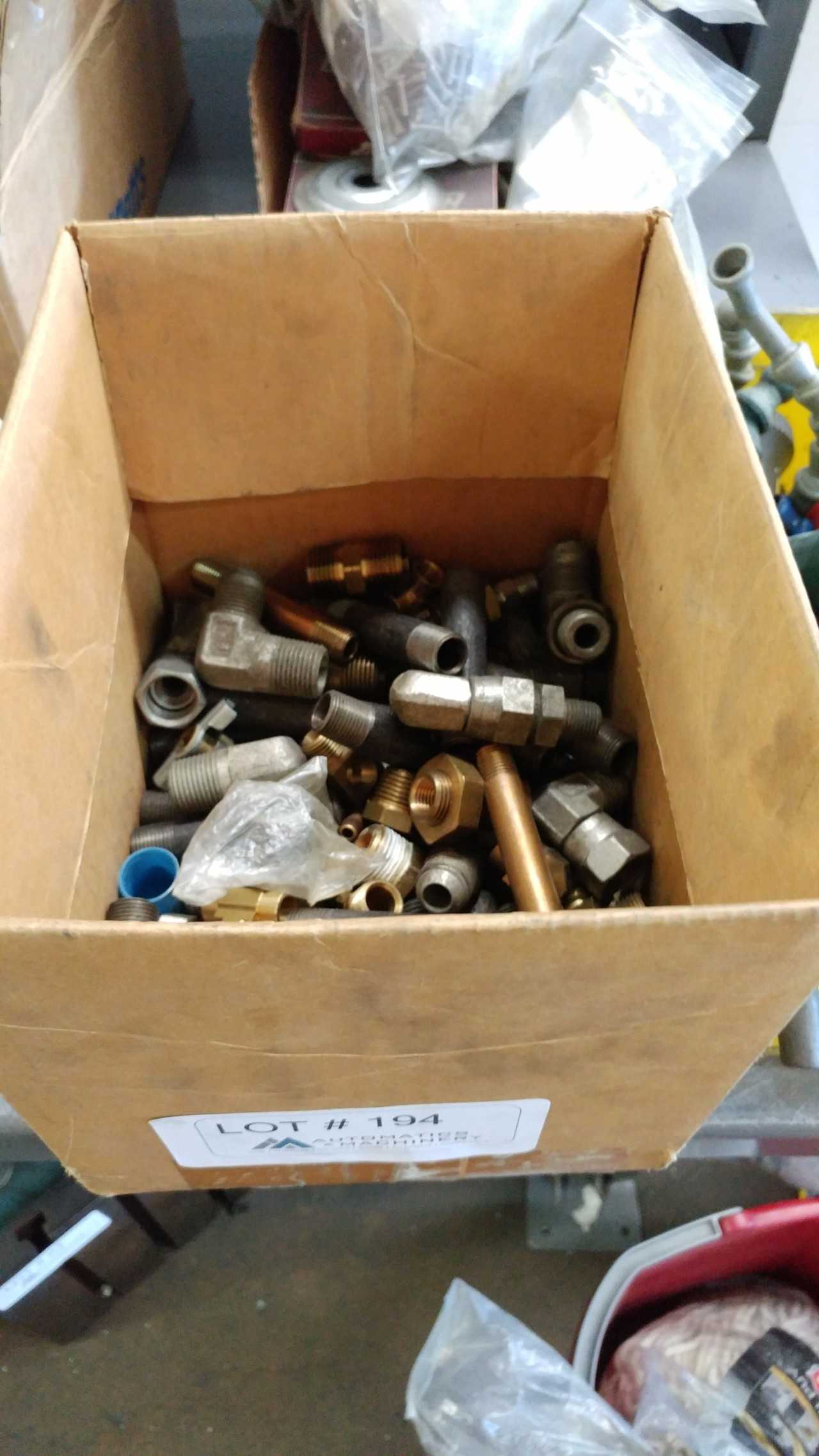 Box of air fittings, pvc parts - MISCELLANEOUS