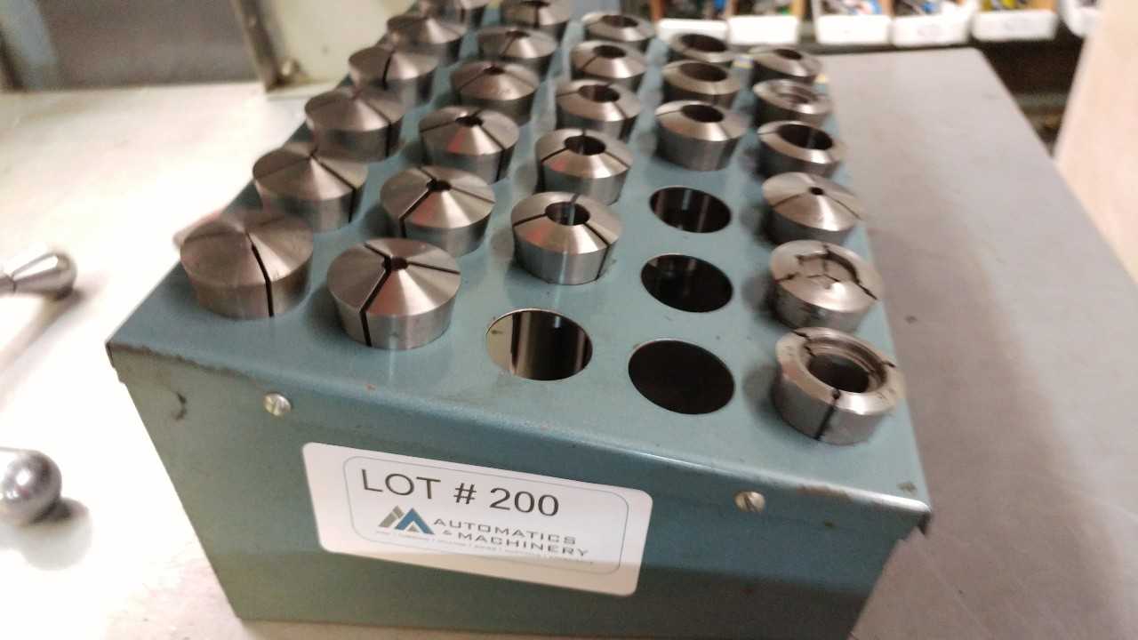 Misc 5C Collets with rack - ELECTRIC POWER TOOLS Misc 5C Collets with rack - ELECTRIC POWER TOOLS