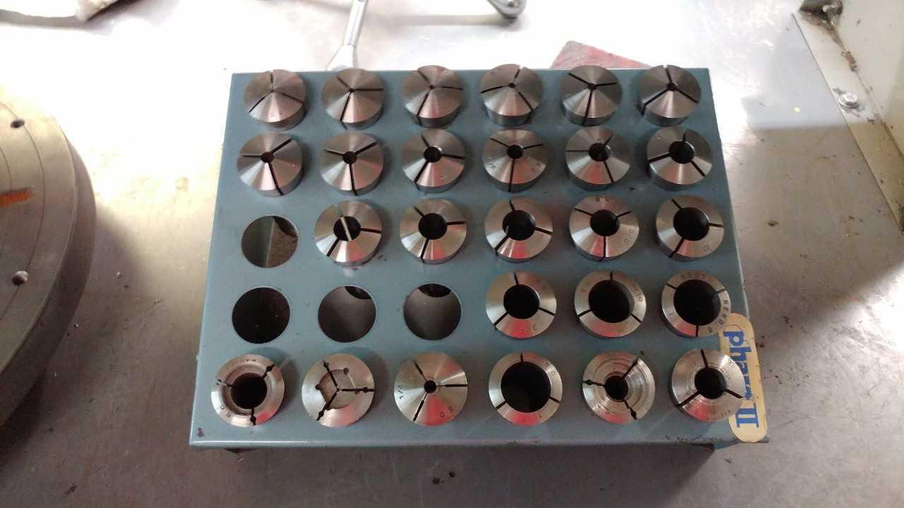 Misc 5C Collets with rack - ELECTRIC POWER TOOLS